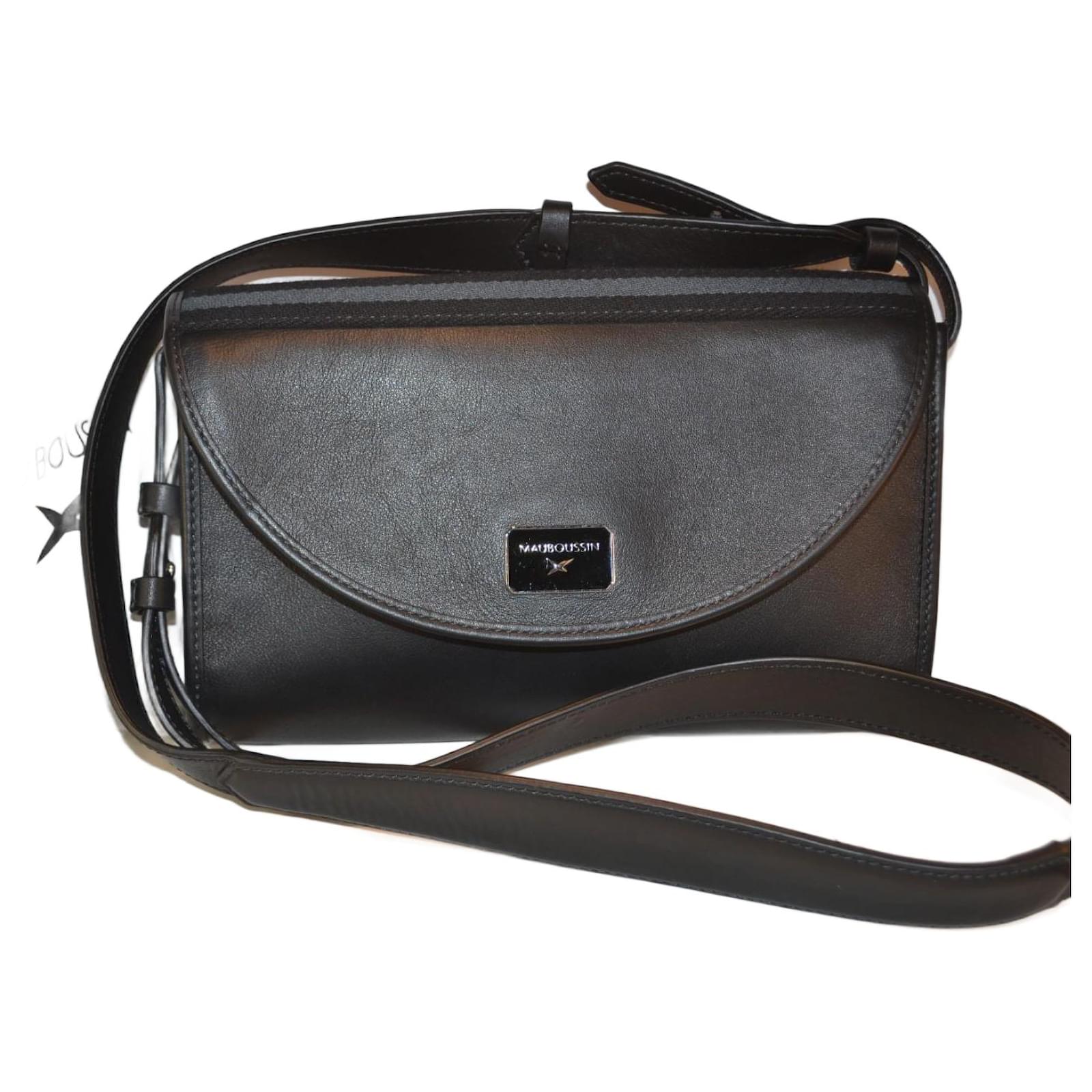Mauboussin sac Cuir Noir Joli Closet