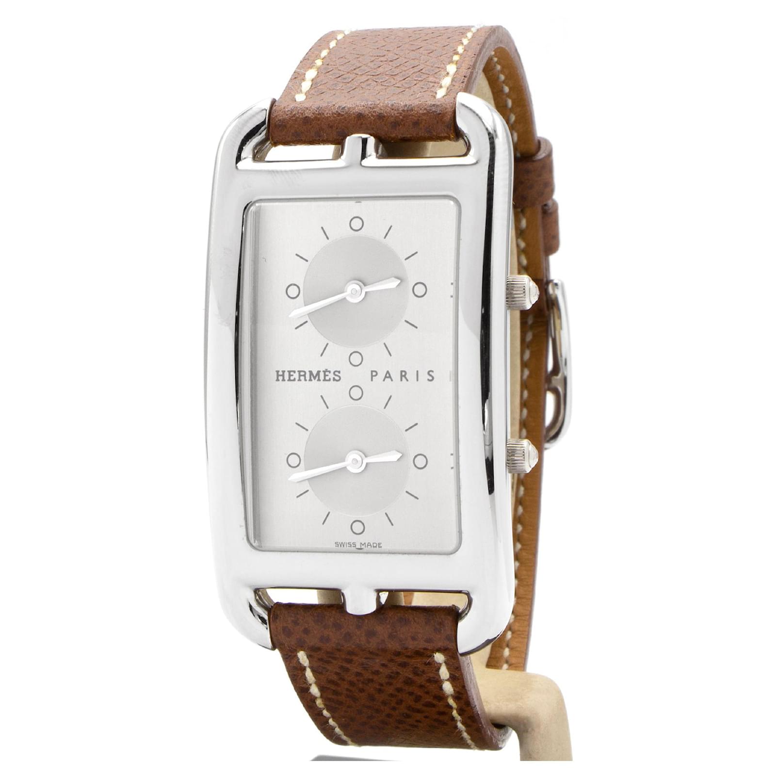 Orologio a Doppio Fuso Orario Cape Cod di Argento