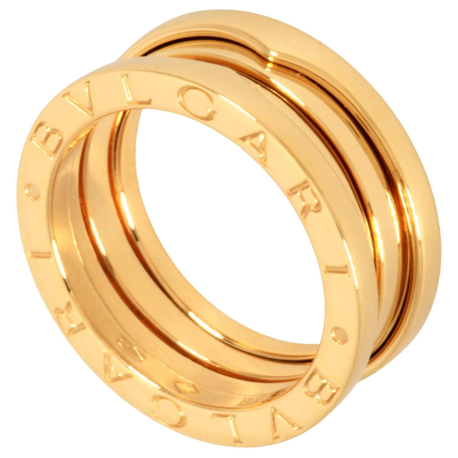 Bulgari Bague Bvlgari B-zero1 3-Bandes Or jaune Doré