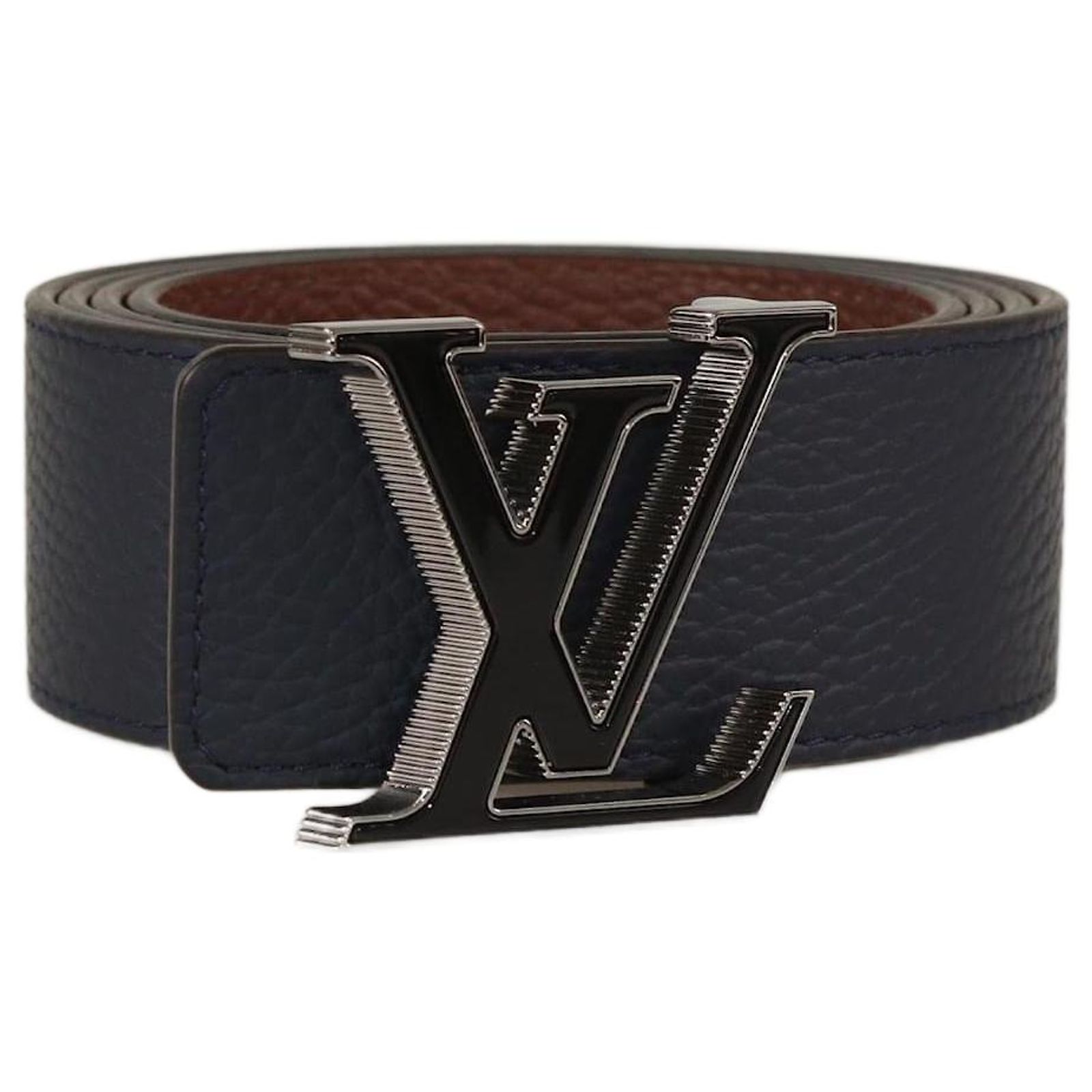 Louis Vuitton Black/Brown 40mm LV Tilt Reversible Belt  display picture 3