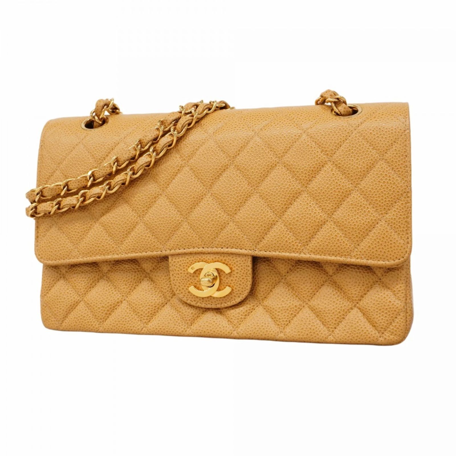 Chanel Matelasse Shoulder Bag Beige ref.2370327 (Sold) - Joli Closet