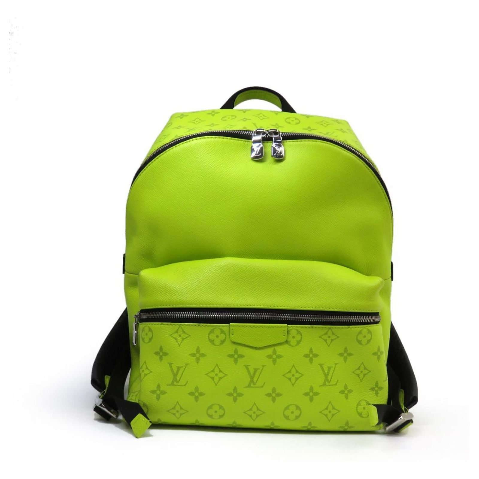 Louis Vuitton Taiga Rama Discovery Backpack Yellow Leather  display picture 1