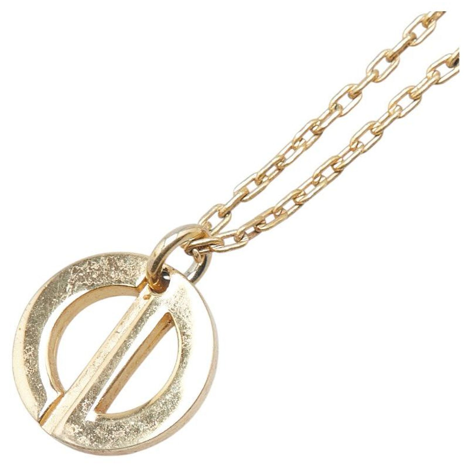 Dior CD Logo Necklace Golden Metal Gold-plated ref.2382031  display picture 2