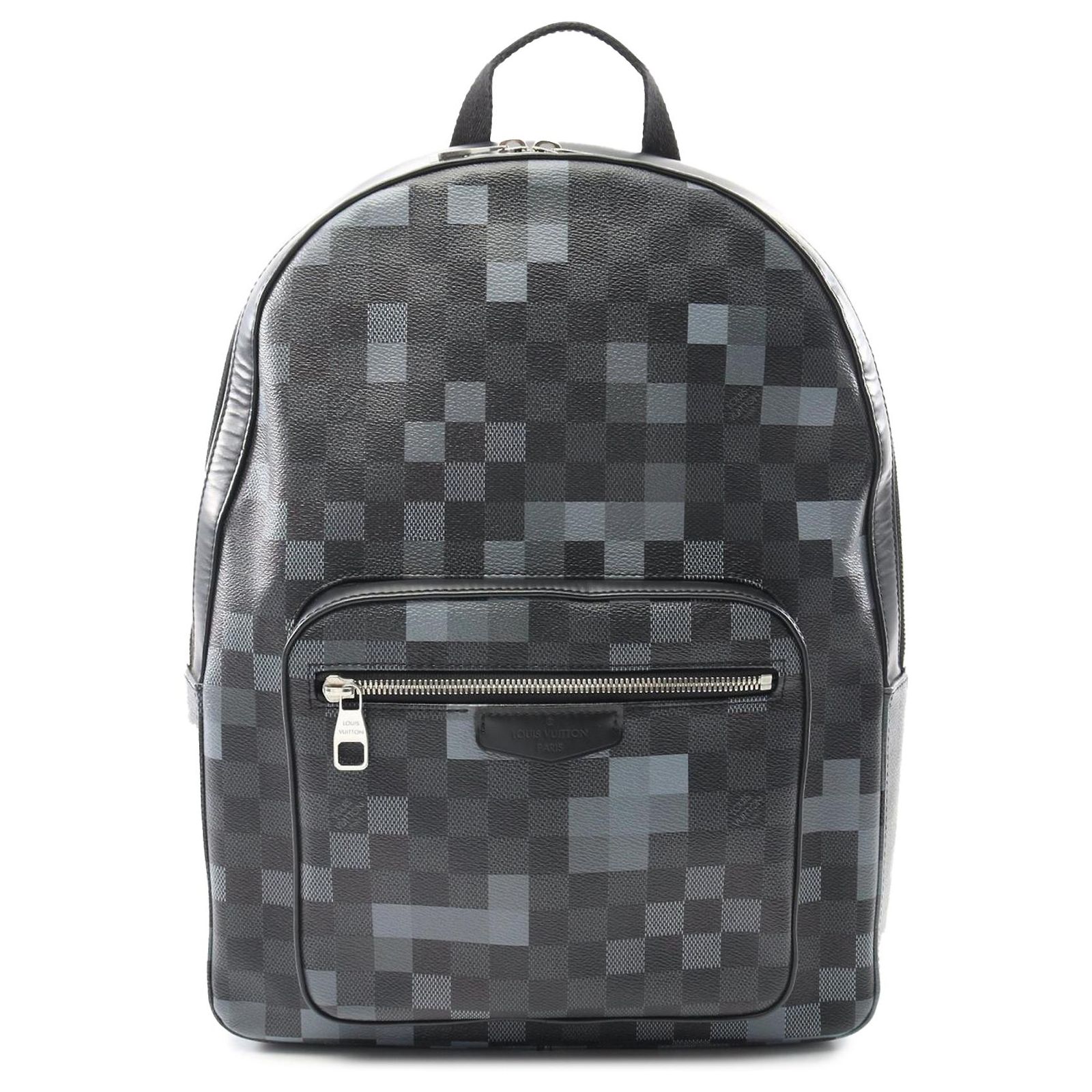 Louis Vuitton Black Damier Graphite Pixel Josh Cloth ref.2389581 - Joli ...