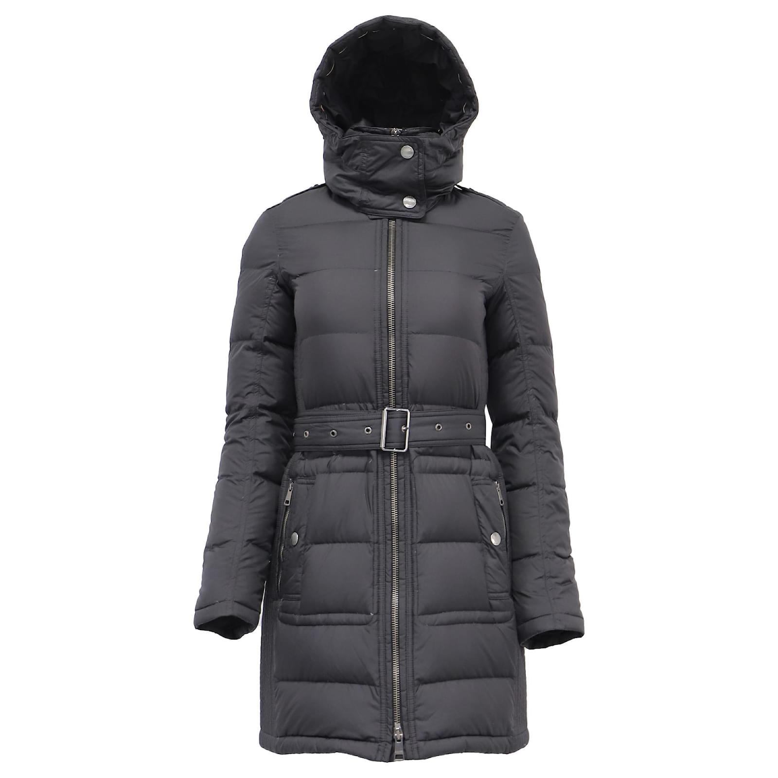 Burberry Manteau MatelassÃ© Femme Avec Capuche Manteau Matelassé