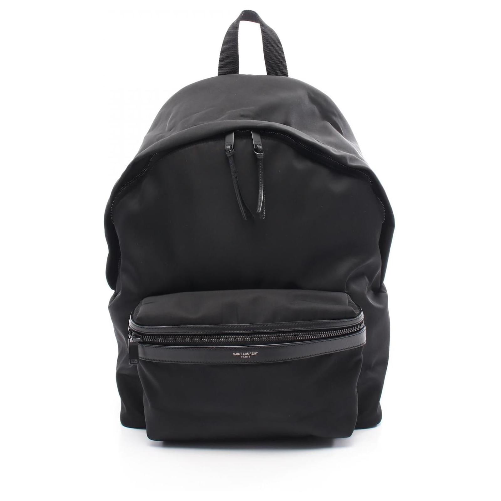 Yves Saint Laurent Saint Laurent Paris City Nylon Leather