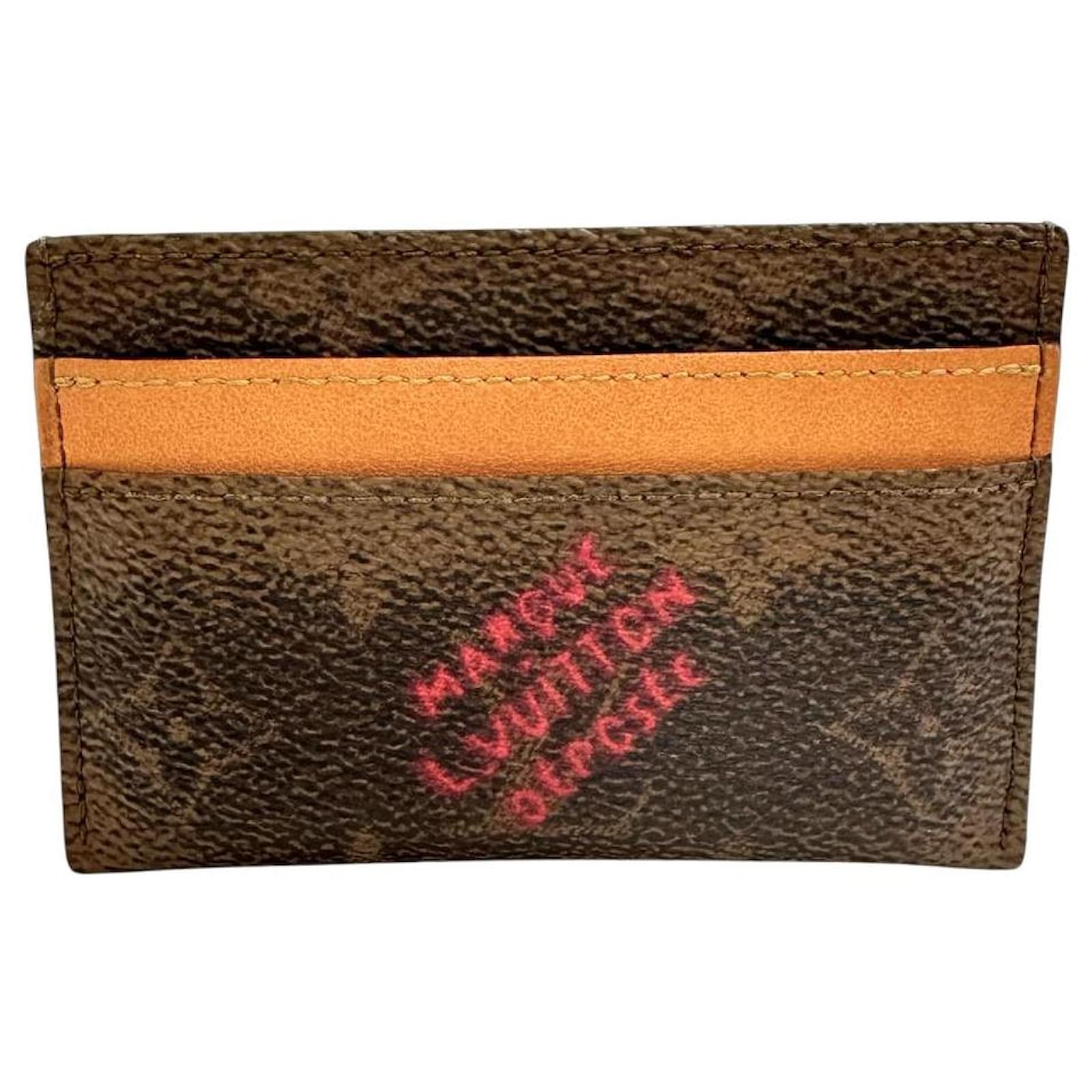 Maroquinerie Lv Porte Cartes Double Porte Carte Double Monogram