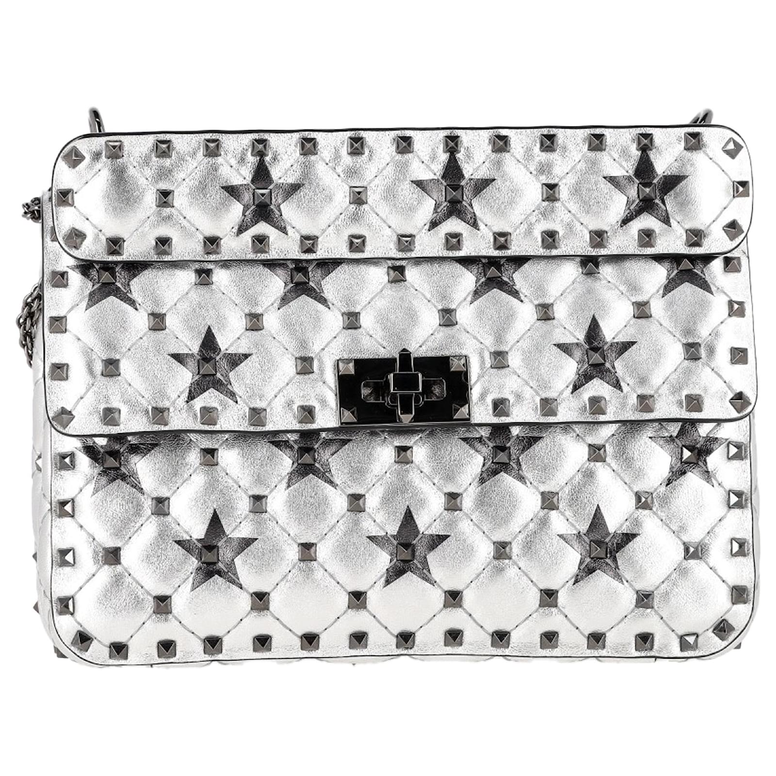 Sac à épaule Medium Star Rockstud Spike de Valentino Garavani en