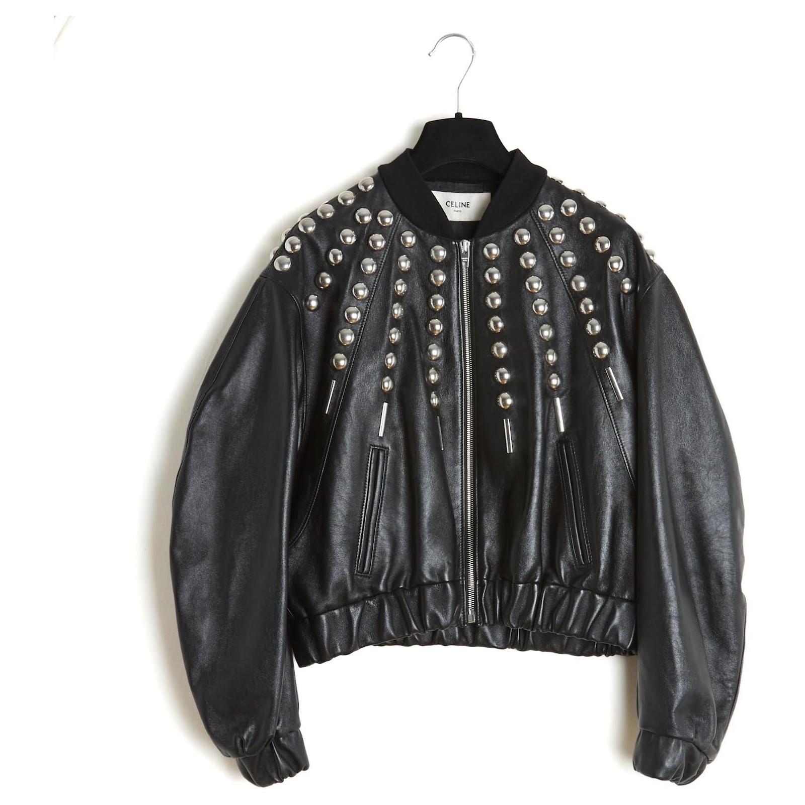 Céline 2019 Oversized Bomber Jacket FR36 UK8 US6 Hedi