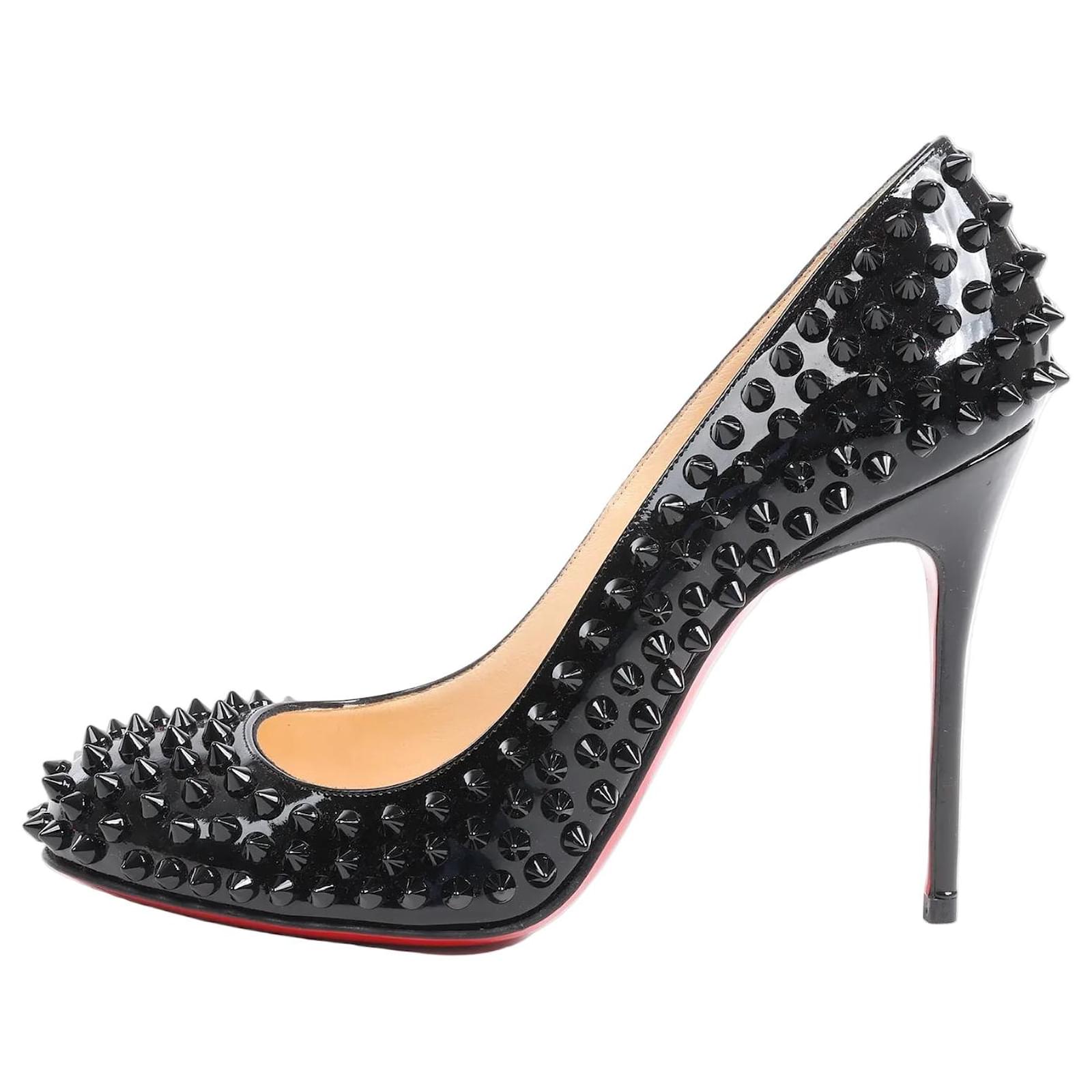 Tacchi Louboutin Borchie Scarpe Sandali Christian Louboutin