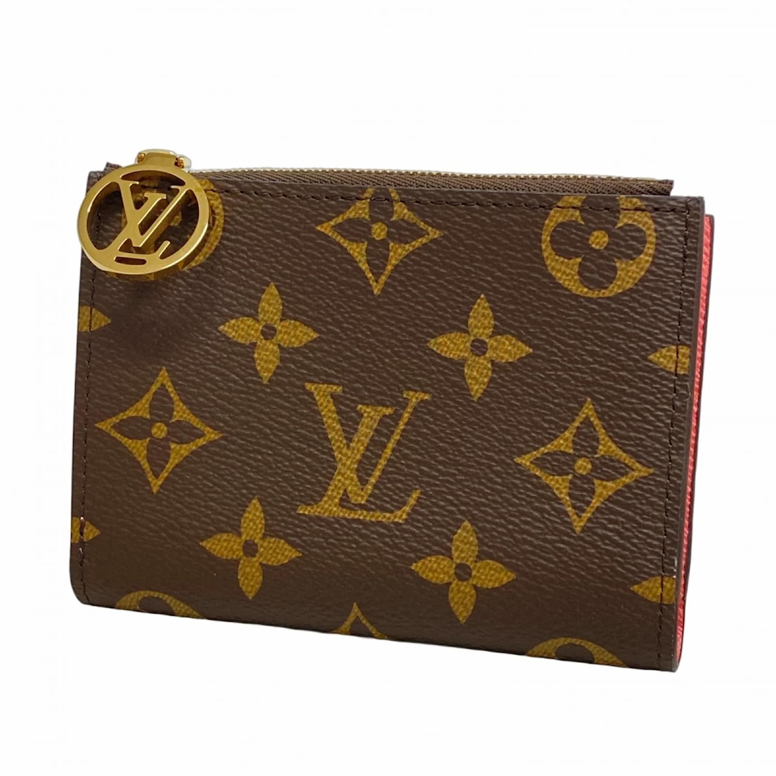 Louis Vuitton Monogram Portefeuille Lisa Wallet Brown ref