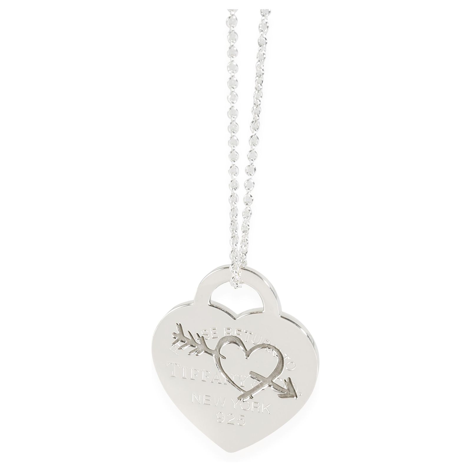 Tiffany & Co. Sterling Silver Return To Tiffany Pendant ref.2414828 ...
