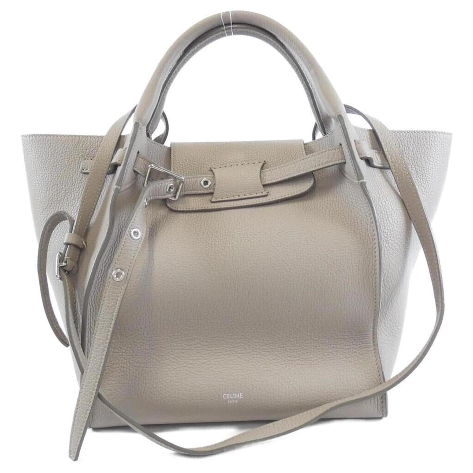 Big Bag Grand sac Céline Cuir Marron Joli Closet