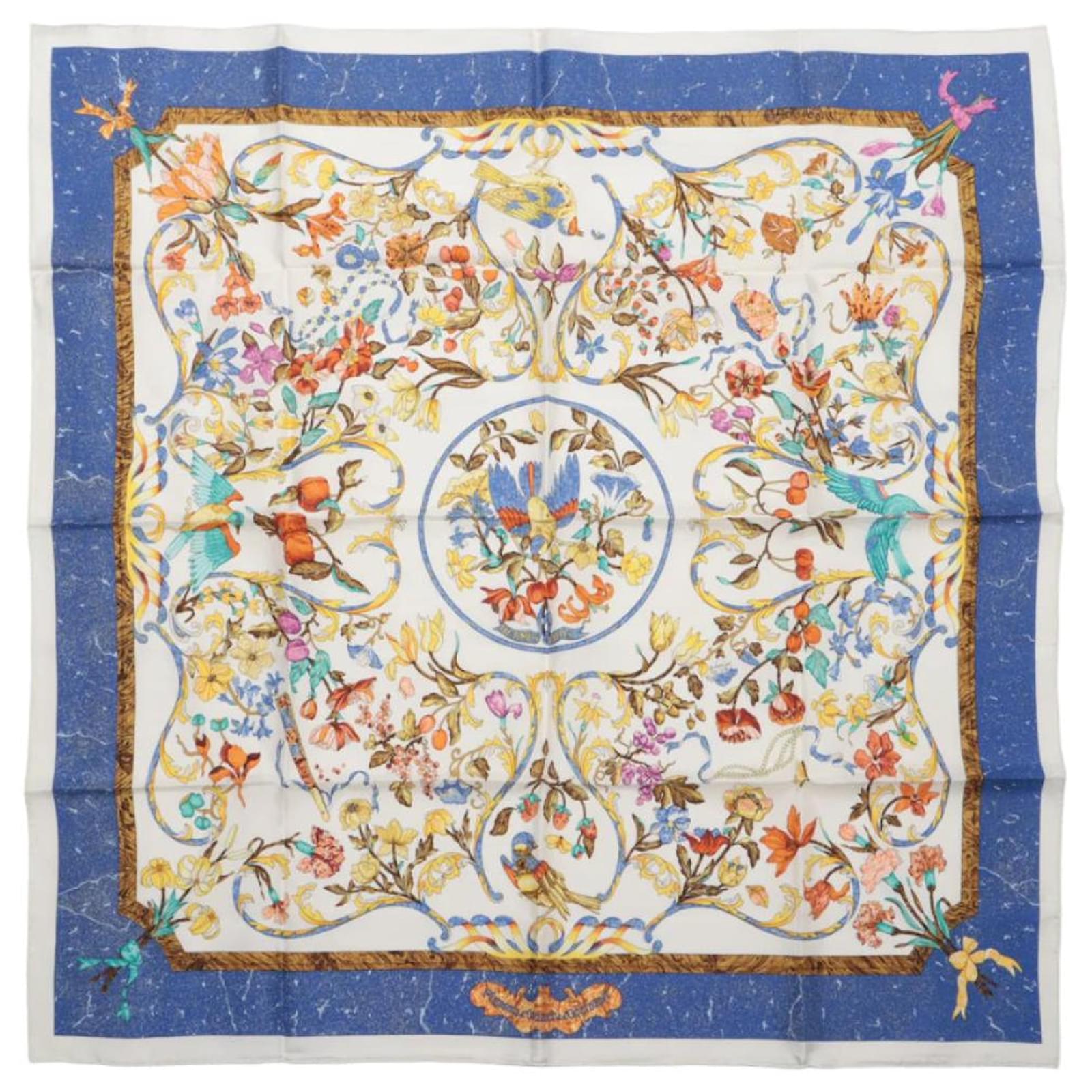 HERMESカレ90 PIERRES d'ORIENTet d'OCCIDENT HERMES Silk Pierres d'Orient et d'Occident Scarf 90 1666359