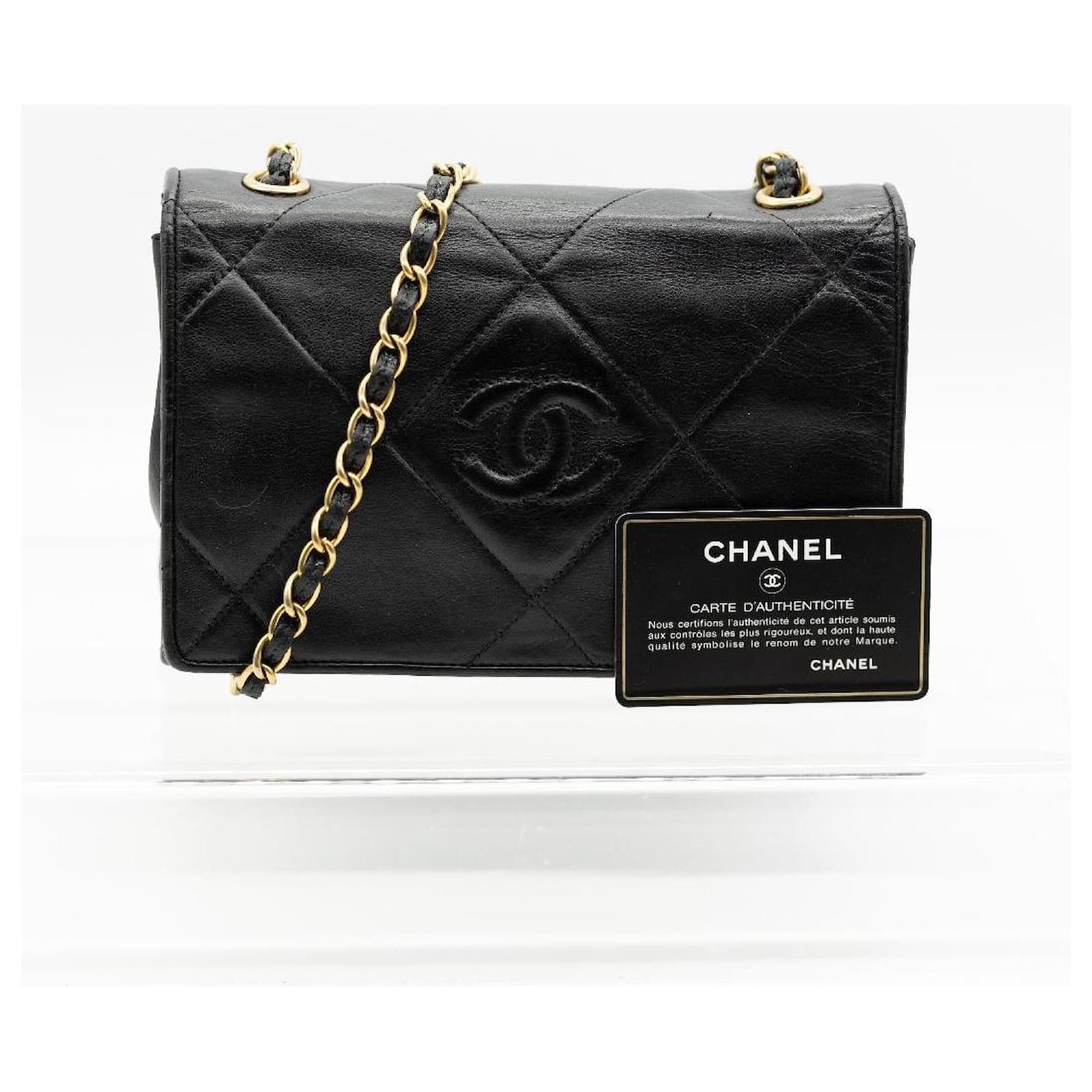 Chanel Vintage Series – Timeless/Classique Small Flap Bag – Black  Lambskin – Gold Hardware – 1986–1988