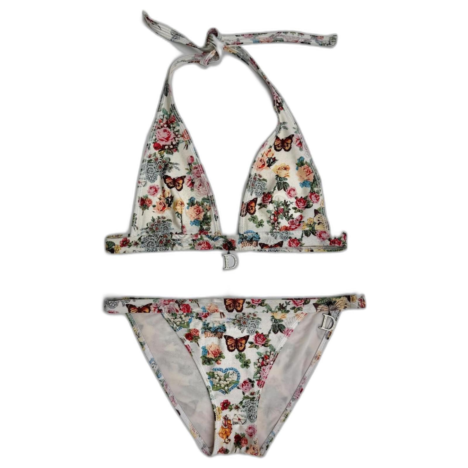 クリスチャンディオール　ビキニ Christian Dior Dior Floral Bikini Multiple colors Elastane