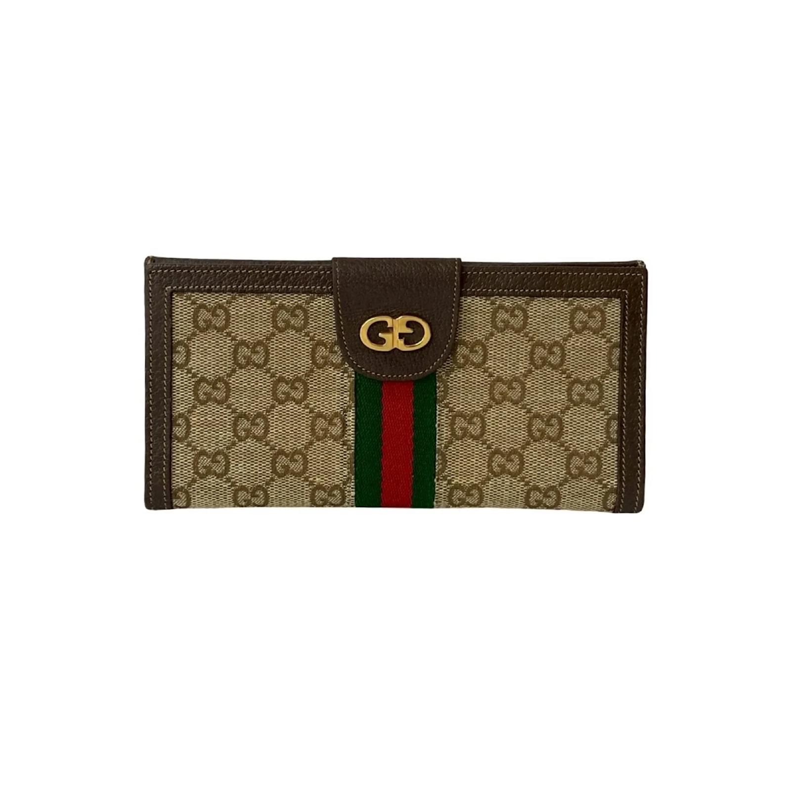小物 GUCCI Logo Long Wallet Long wallet with Gucci logo in black leather | GUCCI® UK