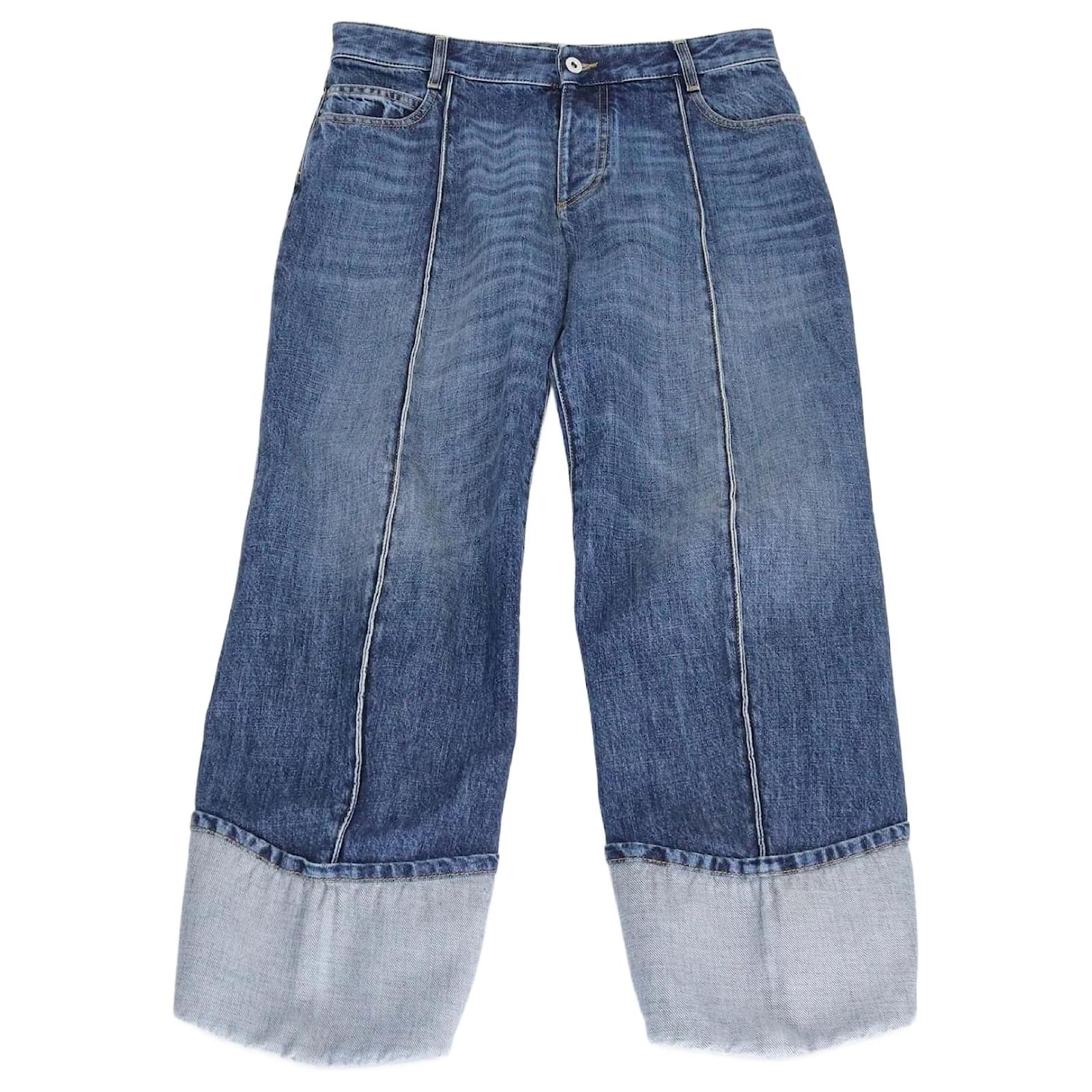 パンツ BOTTEGA VENETA STRAIGHT CUT DENIM PANTS BOTTEGA VENETA STRAIGHT CUT DENIM PANTS