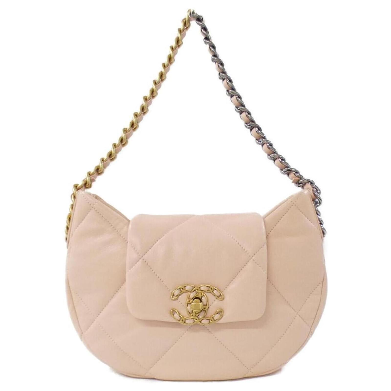 Chanel 19 Line AS4638 Shoulder Bag Pink Leather ref.JC2421224
