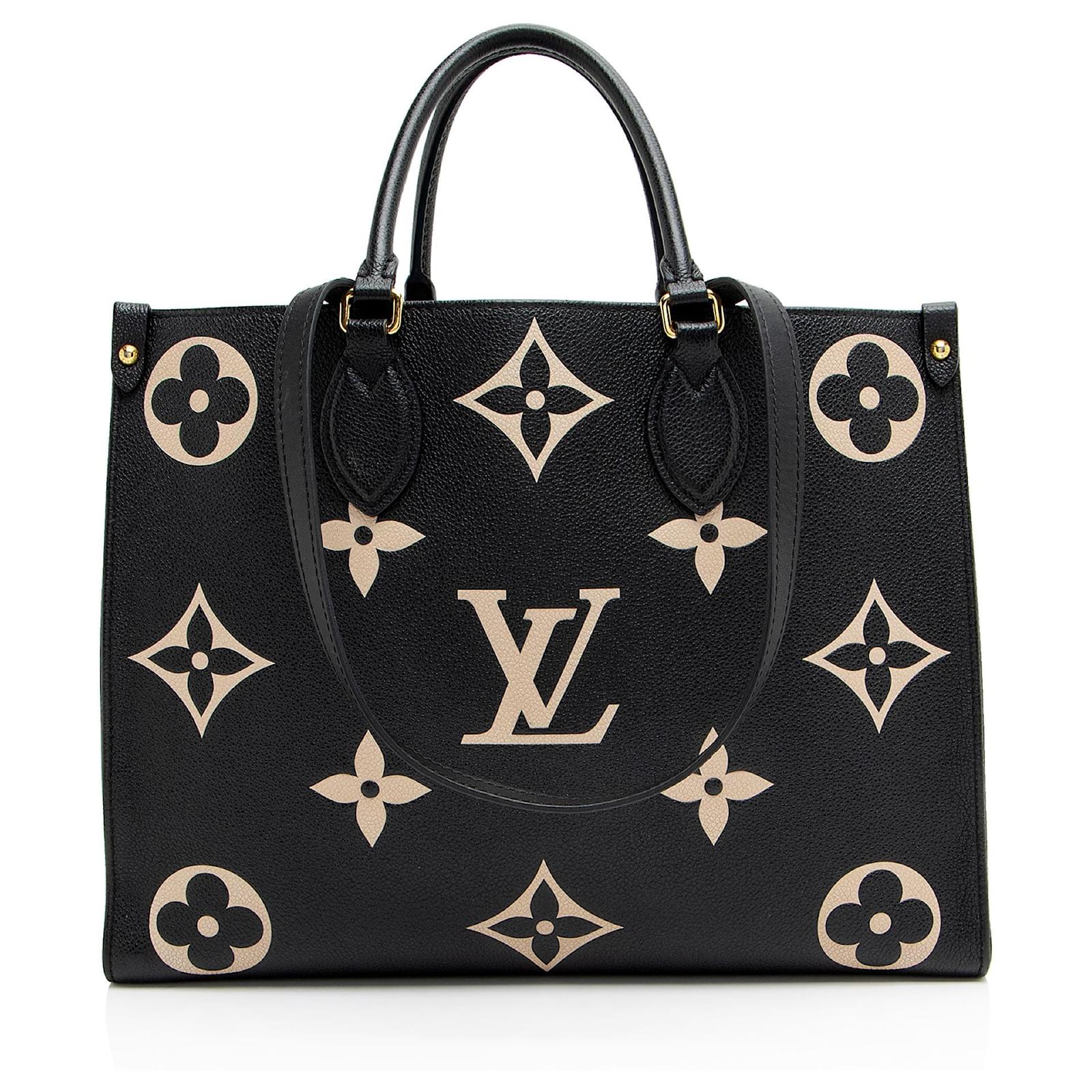 Monogram Empreinte Louis Vuitton Reverse Monogram Giant Onthego Mm