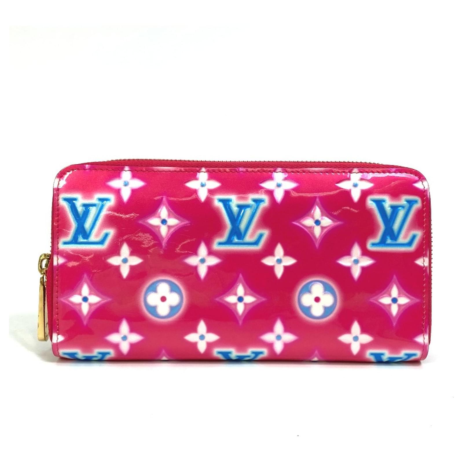 小物 LOUIS VUITTON WALLET vernis Louis Vuitton Burgundy Monogram Vernis Long Zip Wallet
