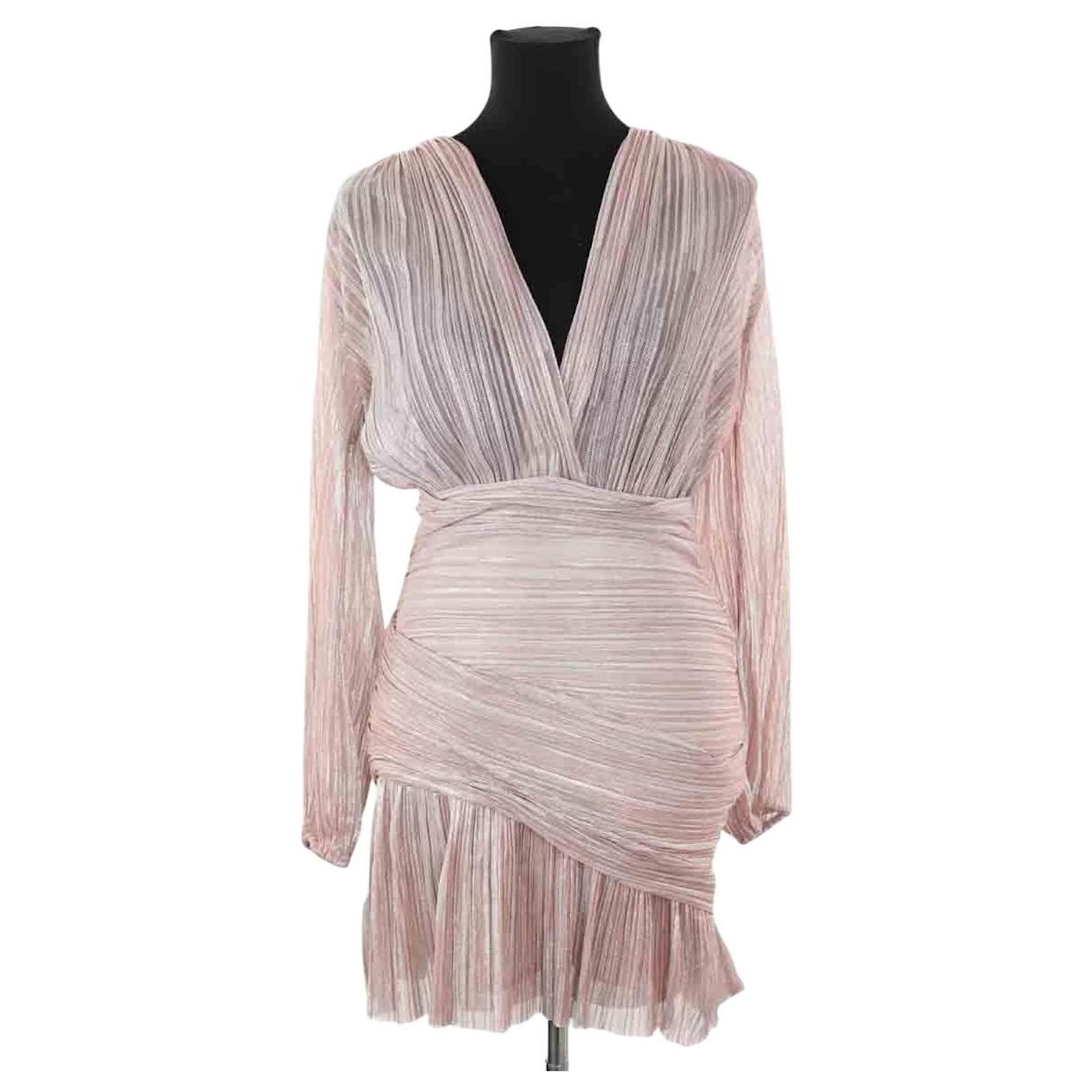 Maje Pink dress Polyester ref.JC2423642 (Sold) - Joli Closet
