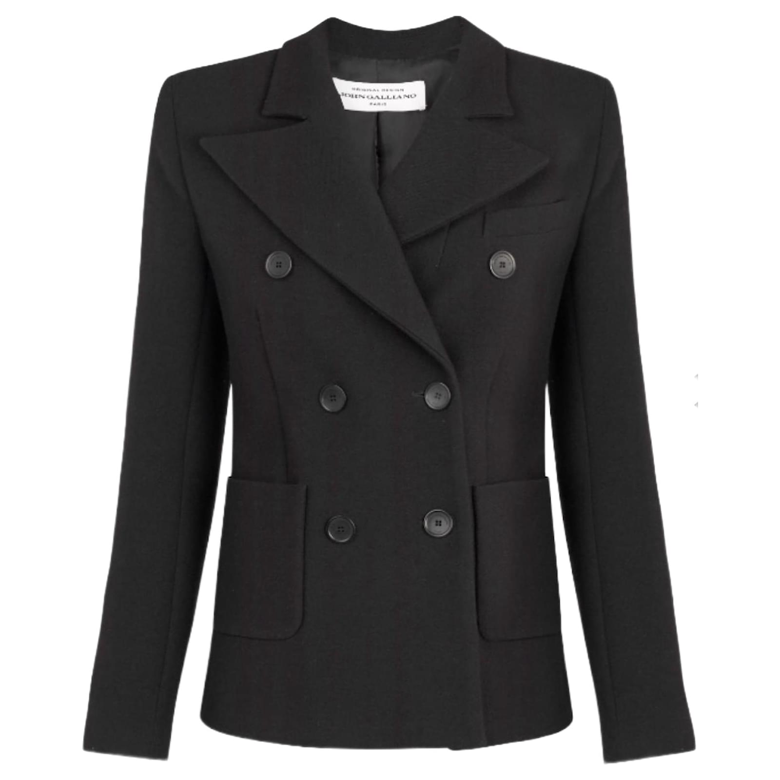 John Galliano jacket, Smoking Black model. Wool ref.2423868 - Joli