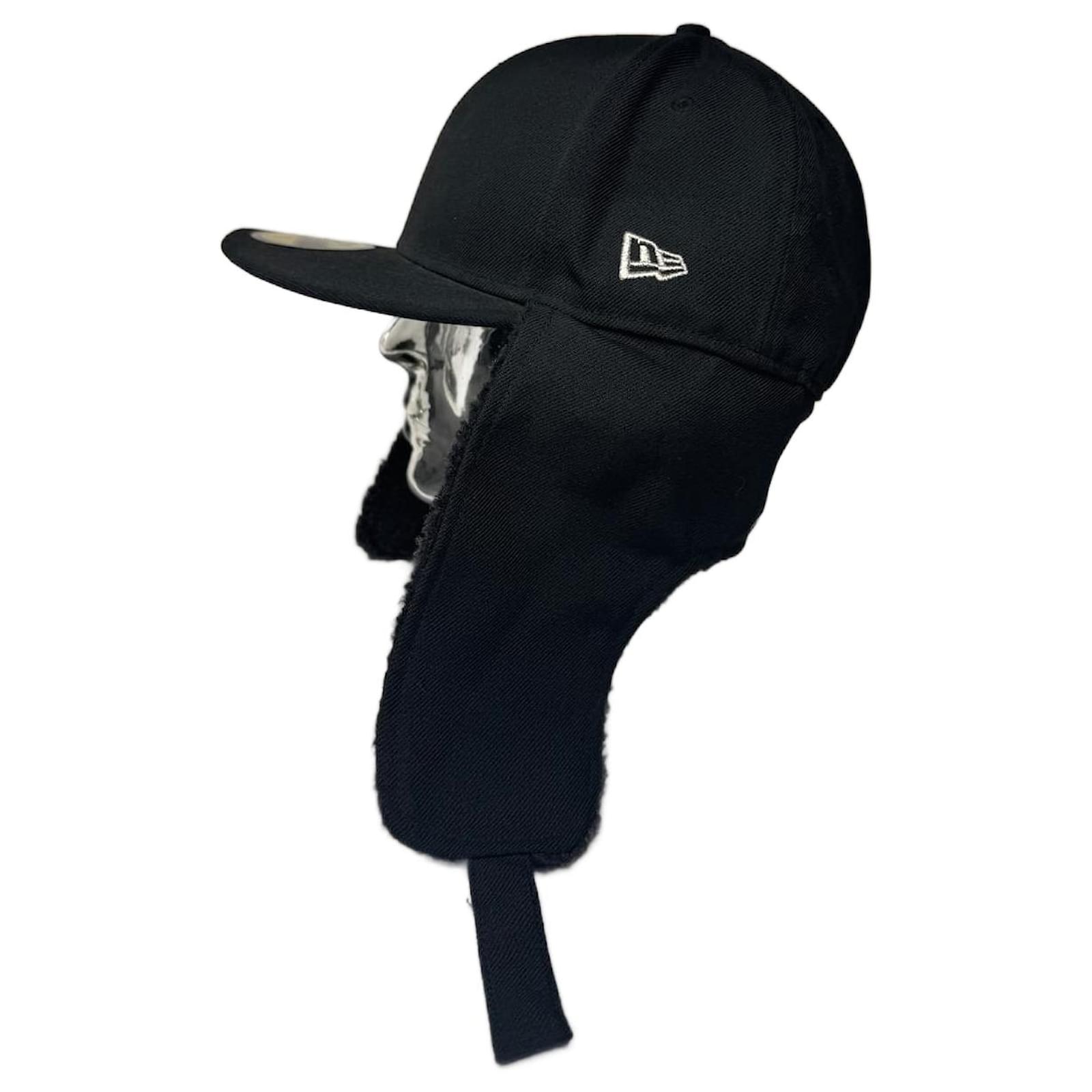 Vintage Yohji Yamamoto New era winter cap Black Cotton ref