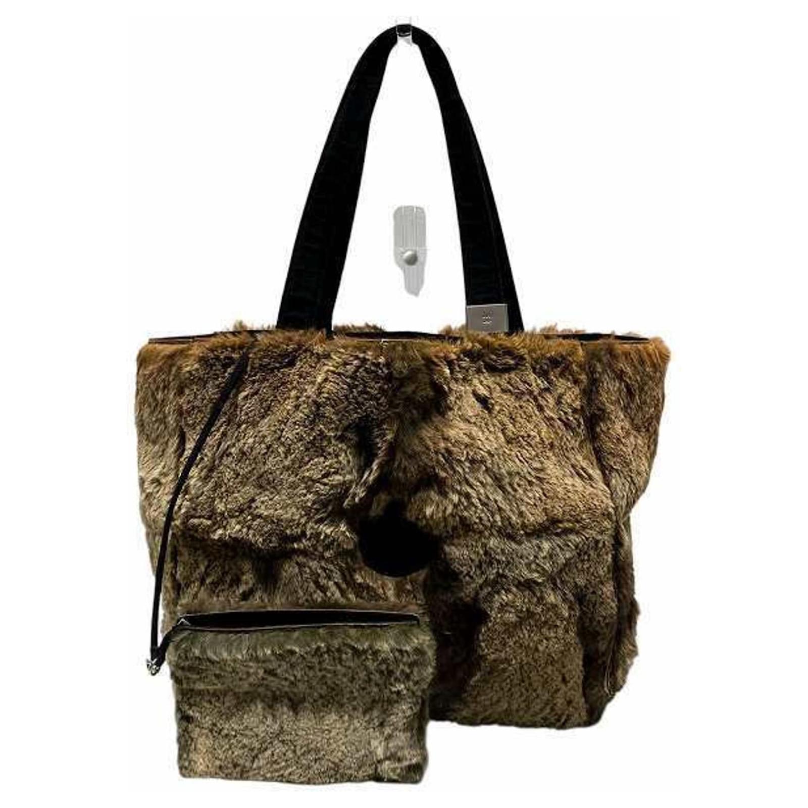 coco chanel chanel fur purse