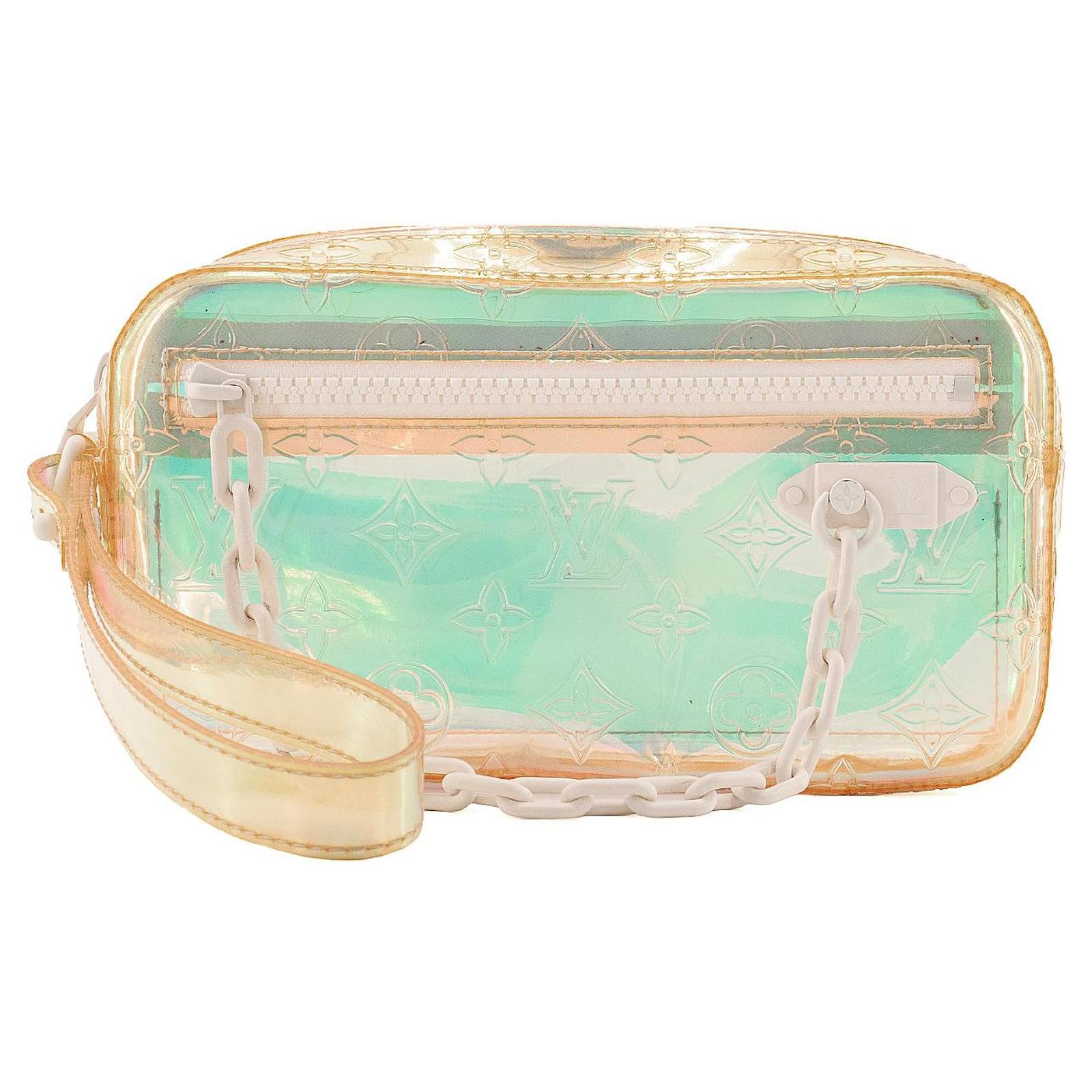 Borse Pochette In Pvc LOUIS VUITTON Pochette Volga Prism Louis