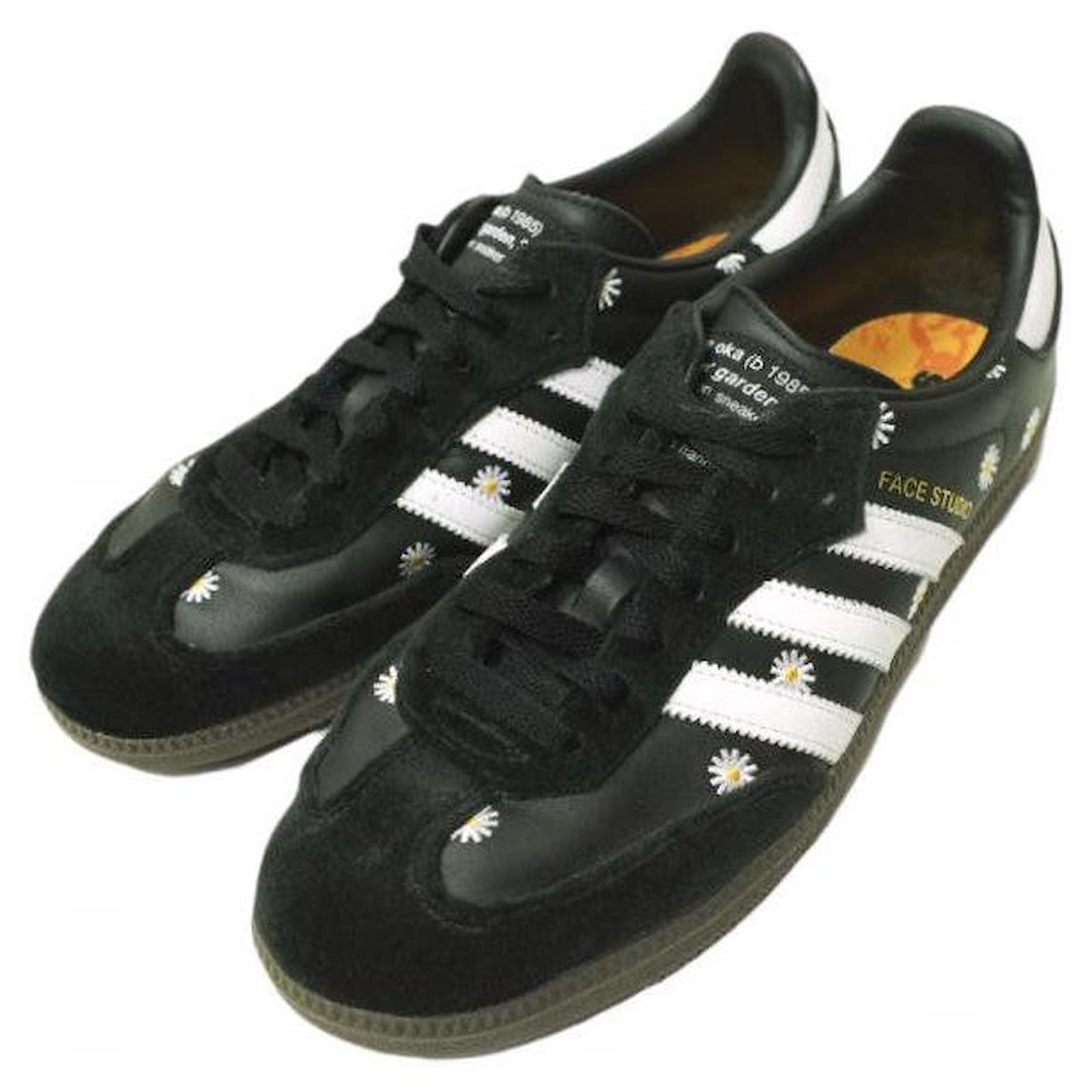 Autre Marque Zapatillas de Terciopelo adidas SAMBA Edicin Limitada Negro Dorado Cuero ref.JC2386550 (Vendido) - Joli Closet Autre Marque Zapatillas de Terciopelo adidas SAMBA Edicin Limitada Negro Dorado Cuero ref.JC2386550 (Vendido) - Joli Closet