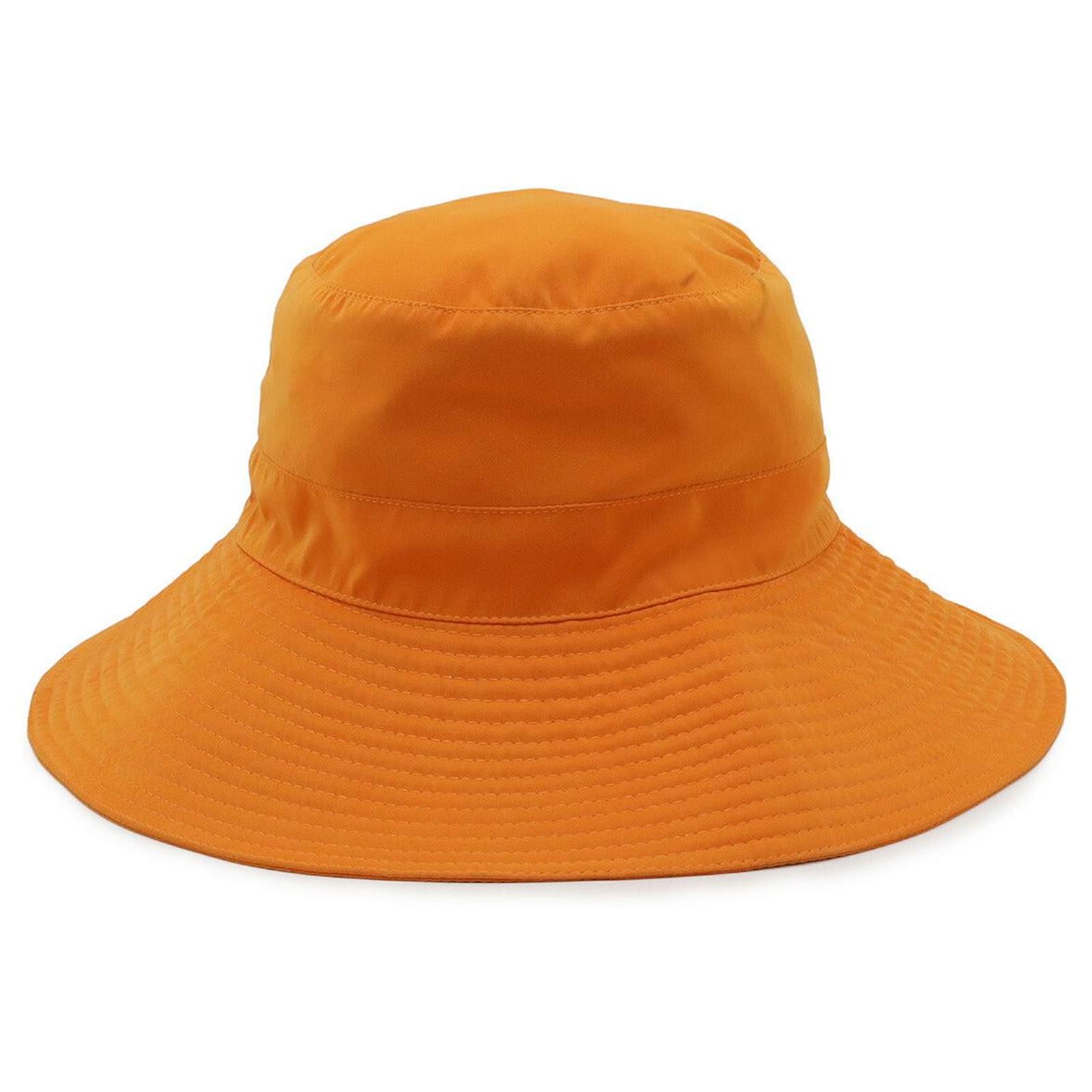 Chapeau Seau Blanc XL Avec Logo - Idéal Golf, Soleil - Marque Générique