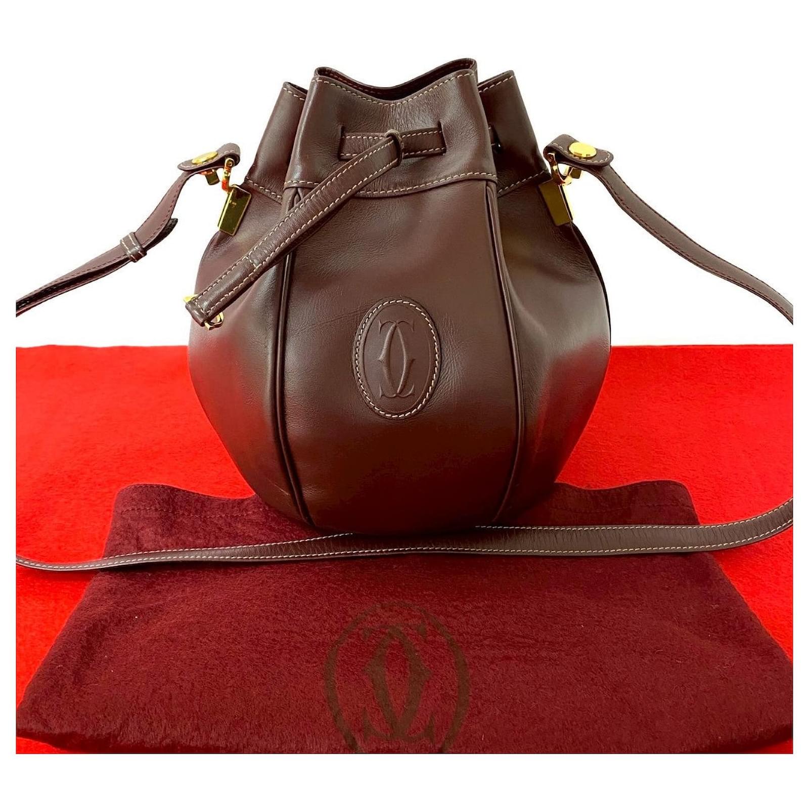 Cartier Must Line Bucket Shoulder Bag