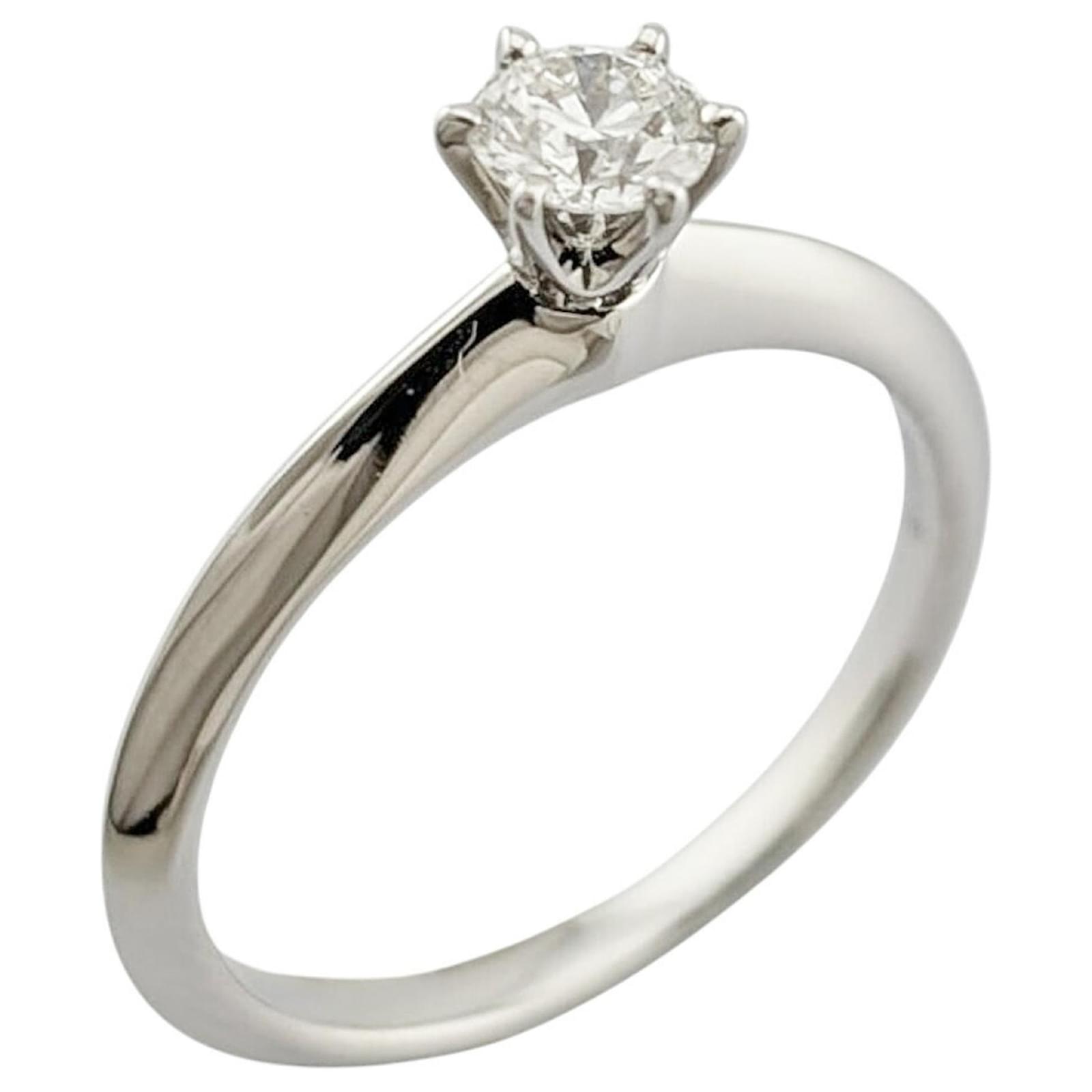 De Fiançailles Bague Femme Tiffany And Co Bague Solitaire