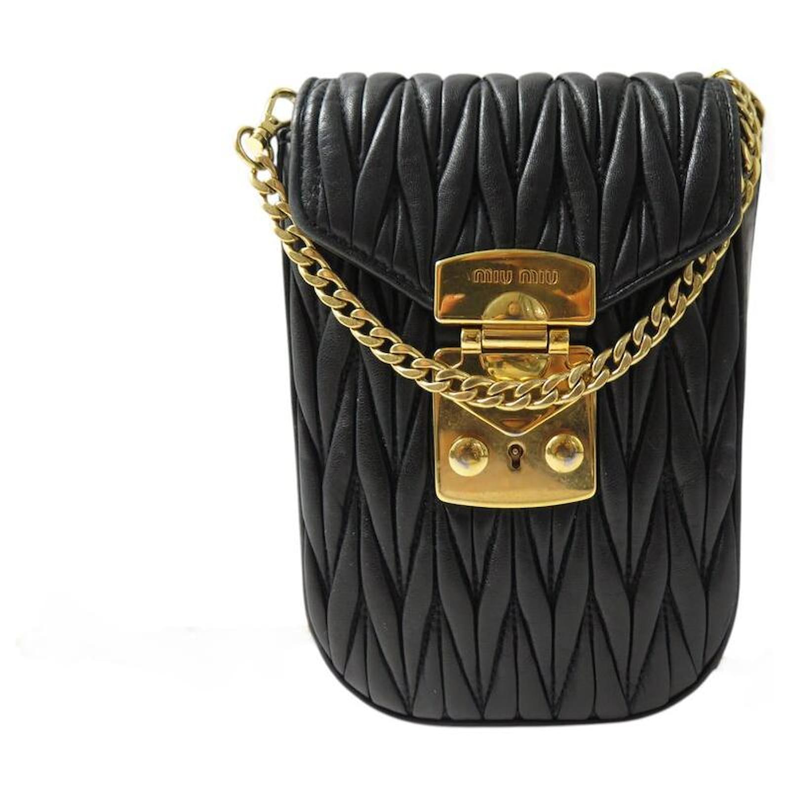 Borse Pochette Pochette Miu Miu Usata Borsa Miu Miu Portafoglio In