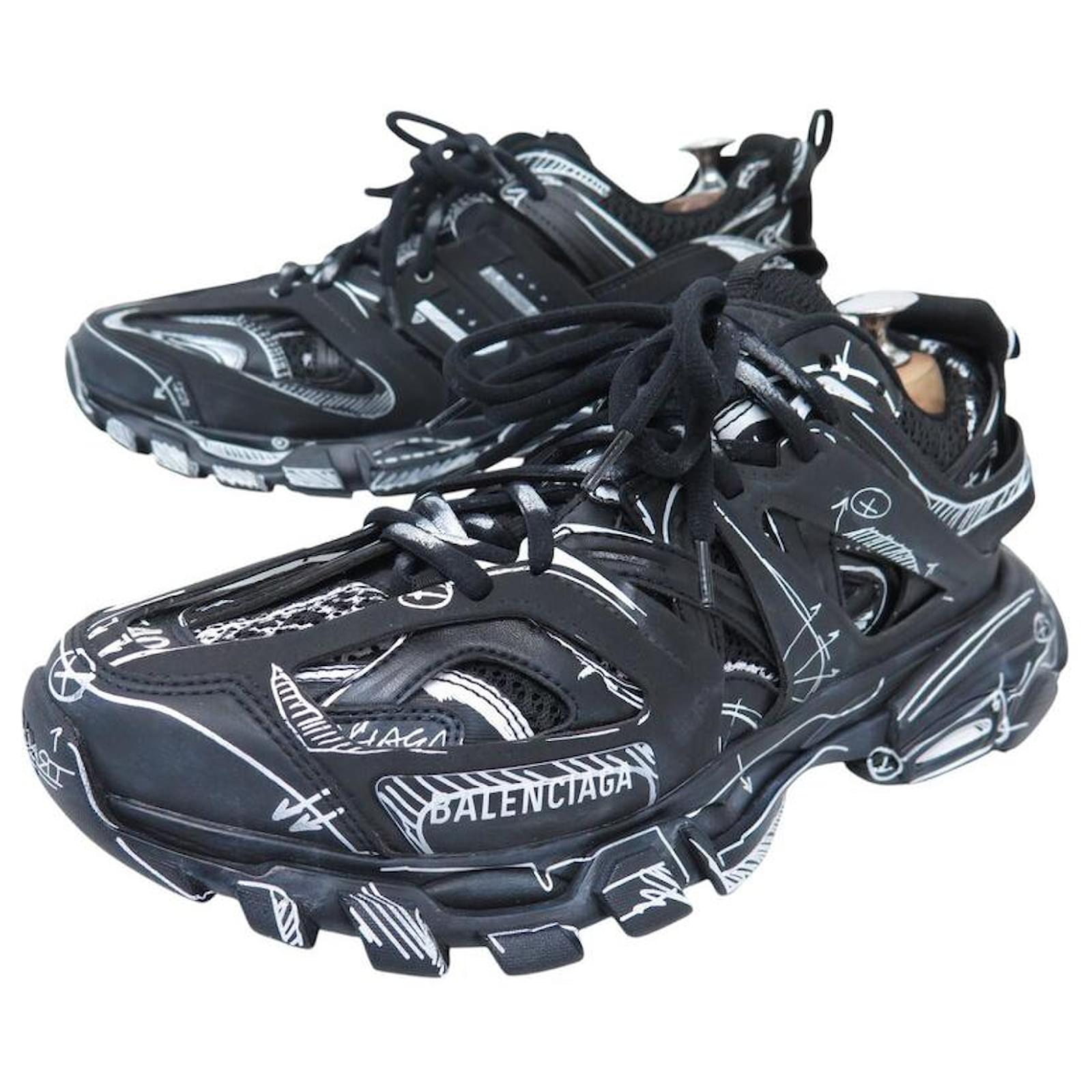 NEW BALENCIAGA TRACK GRAFFITI 542023 SHOES 7 40 41 SNEAKERS
