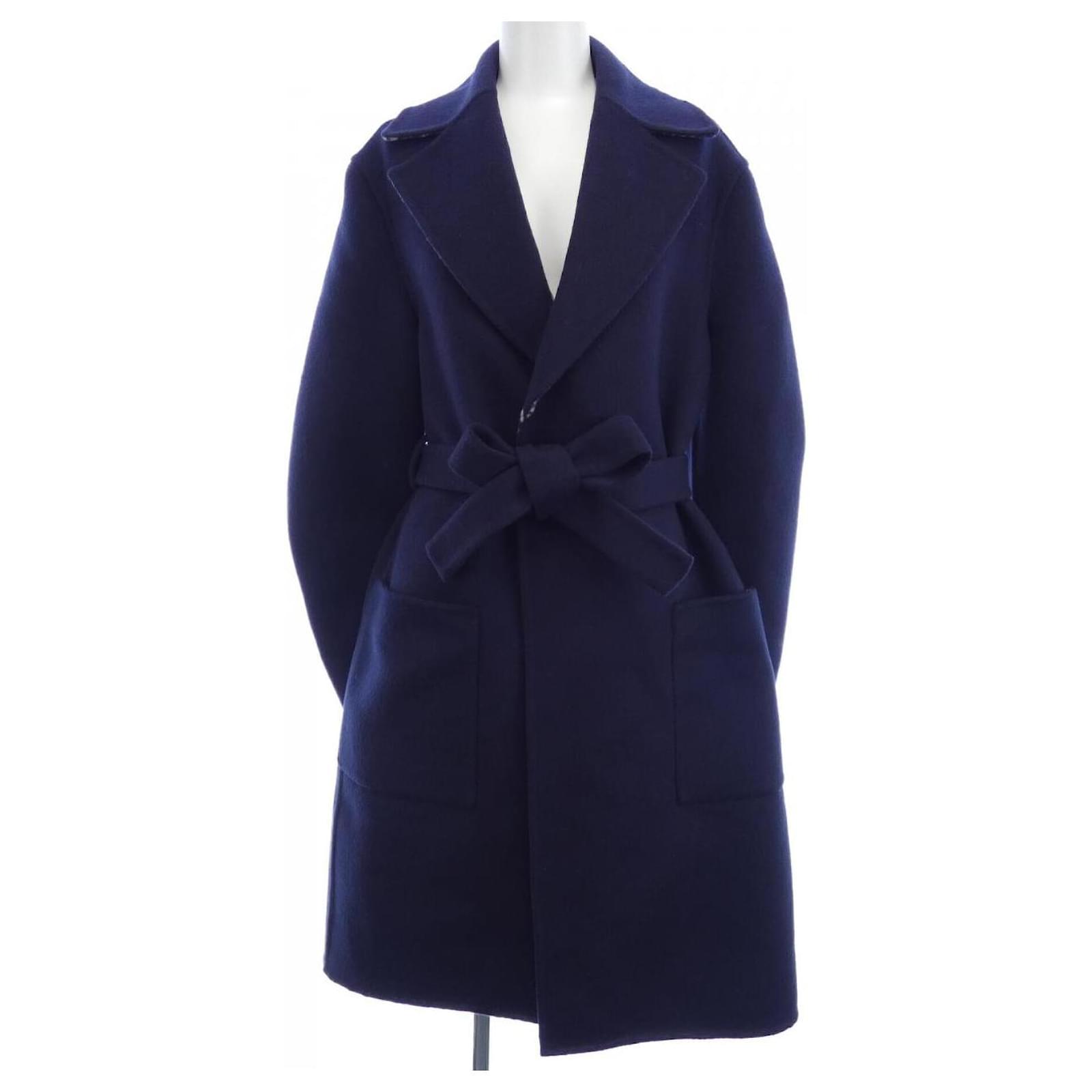 Christian DIOR ロングコート　ネイビー　サイズ11 Christian Dior クリスチャンディオール チェスターコート メンズ