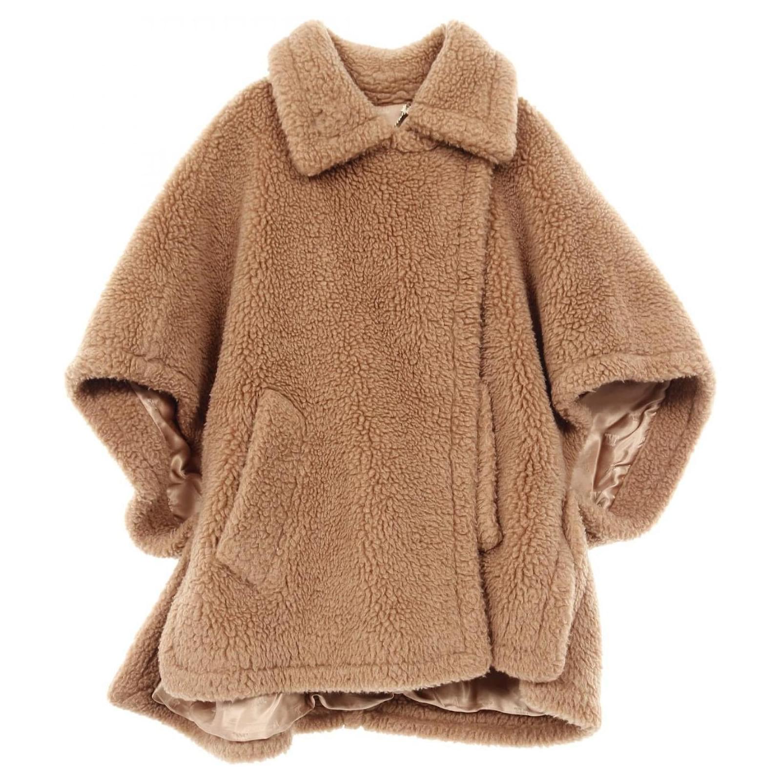新品】maison de Dolce. teddy poncho/brown Teddy Poncho Brown - Cloby
