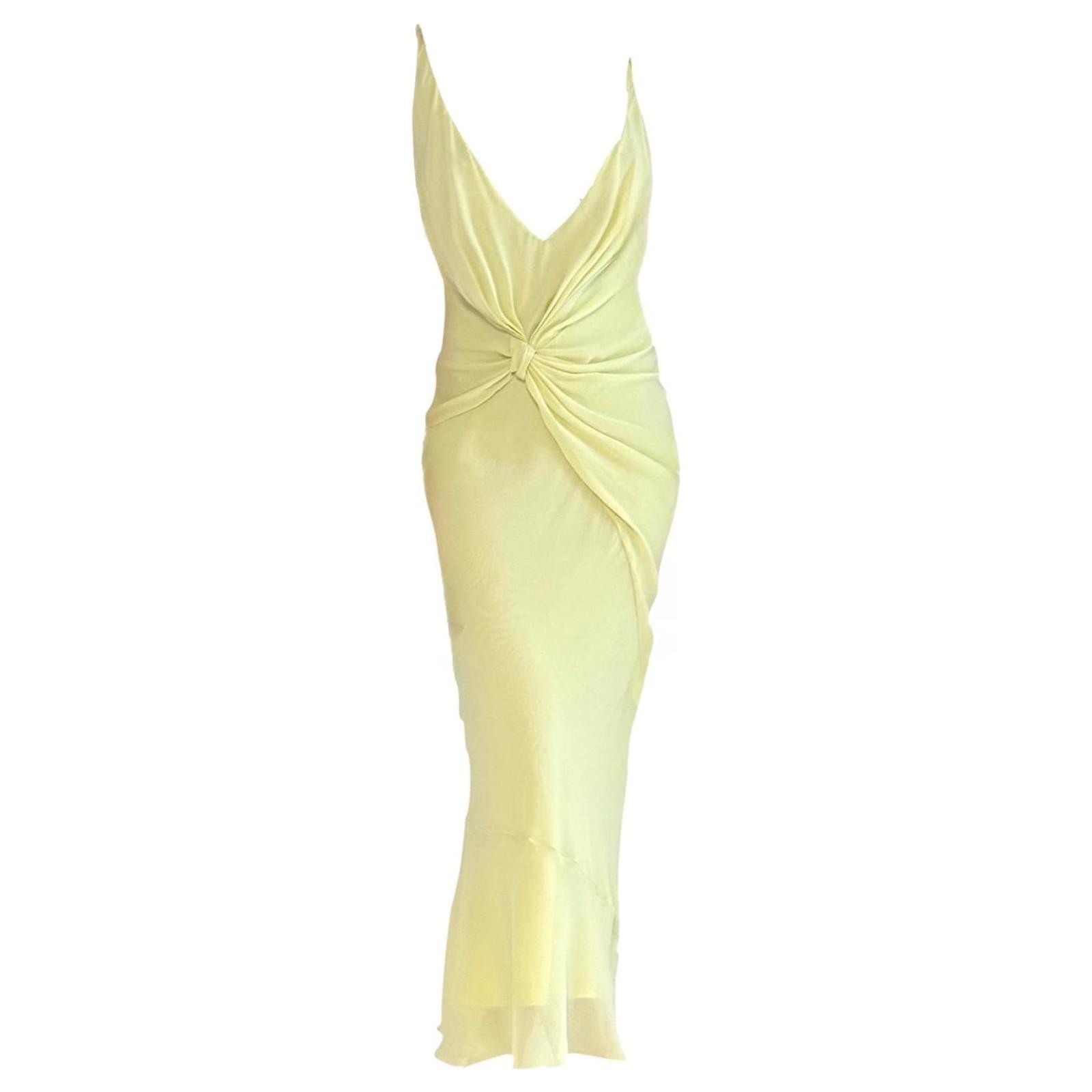 ワンピース Christian DIOR John Galliano Dress Silk 2007 Christian Dior by John Galliano Beaded Pink Silk Asymmetric