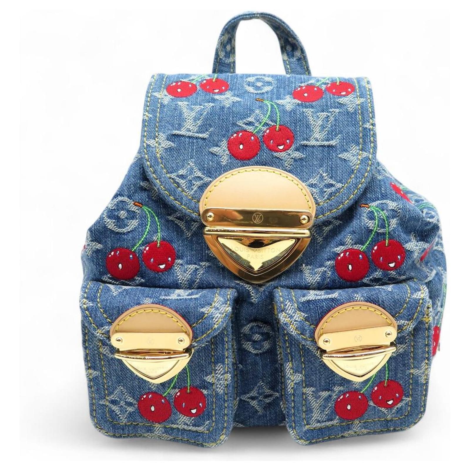 NEW RARE LOUIS VUITTON X MURAKAMI VENICE DENIM NM M13679 BACKPACK