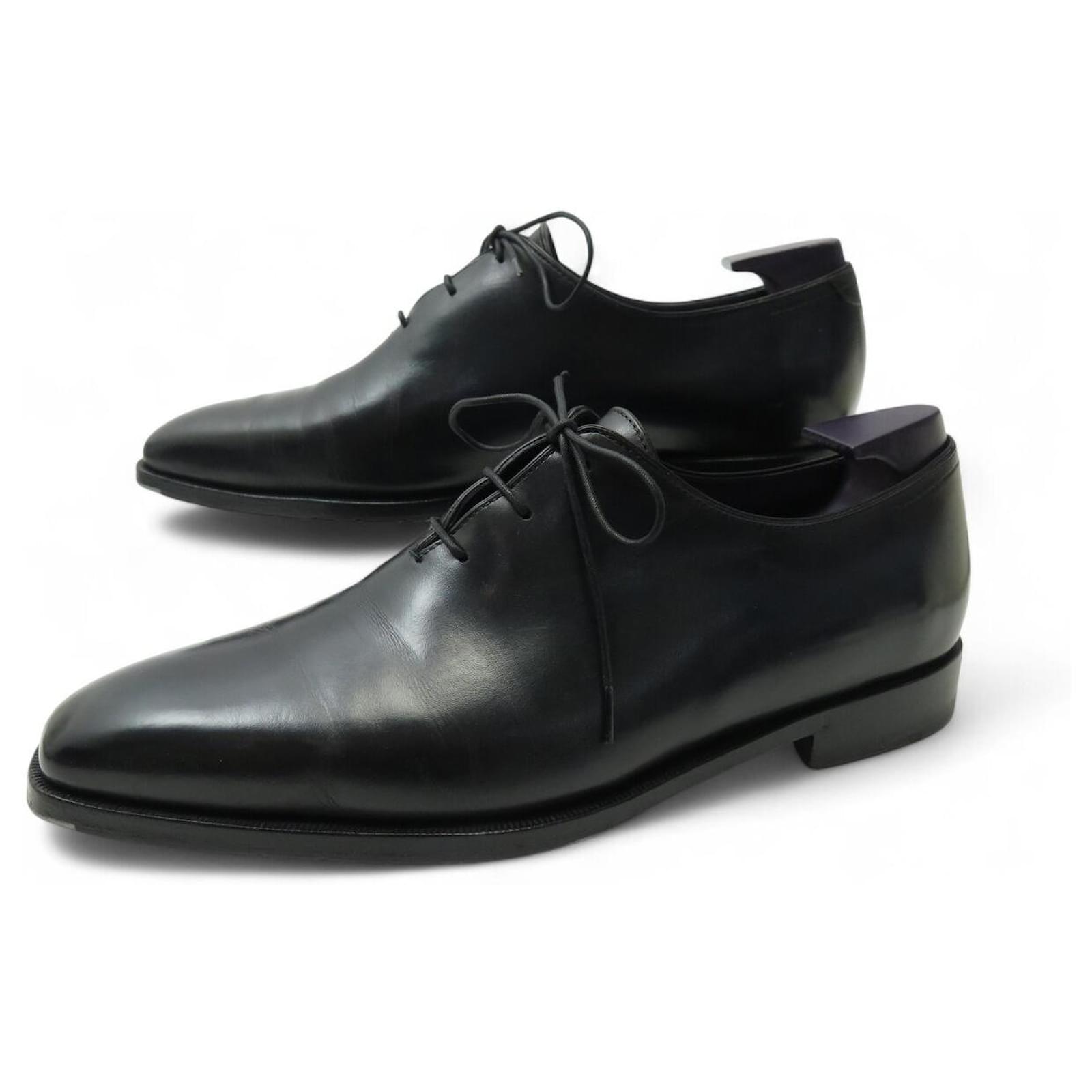 Berluti Cut Off Alessandro Leather Shoes 【公式通販】
