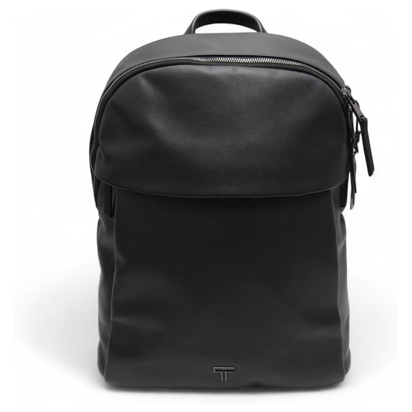 NEW TUMI HOLLAND BACKPACK 152454-T522 BLACK LEATHER