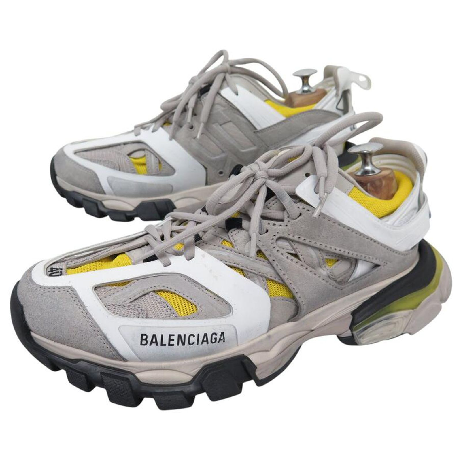 NEW BALENCIAGA TRACK 542436 SNEAKERS SIZE 40 IT 41 FR Leather ref 