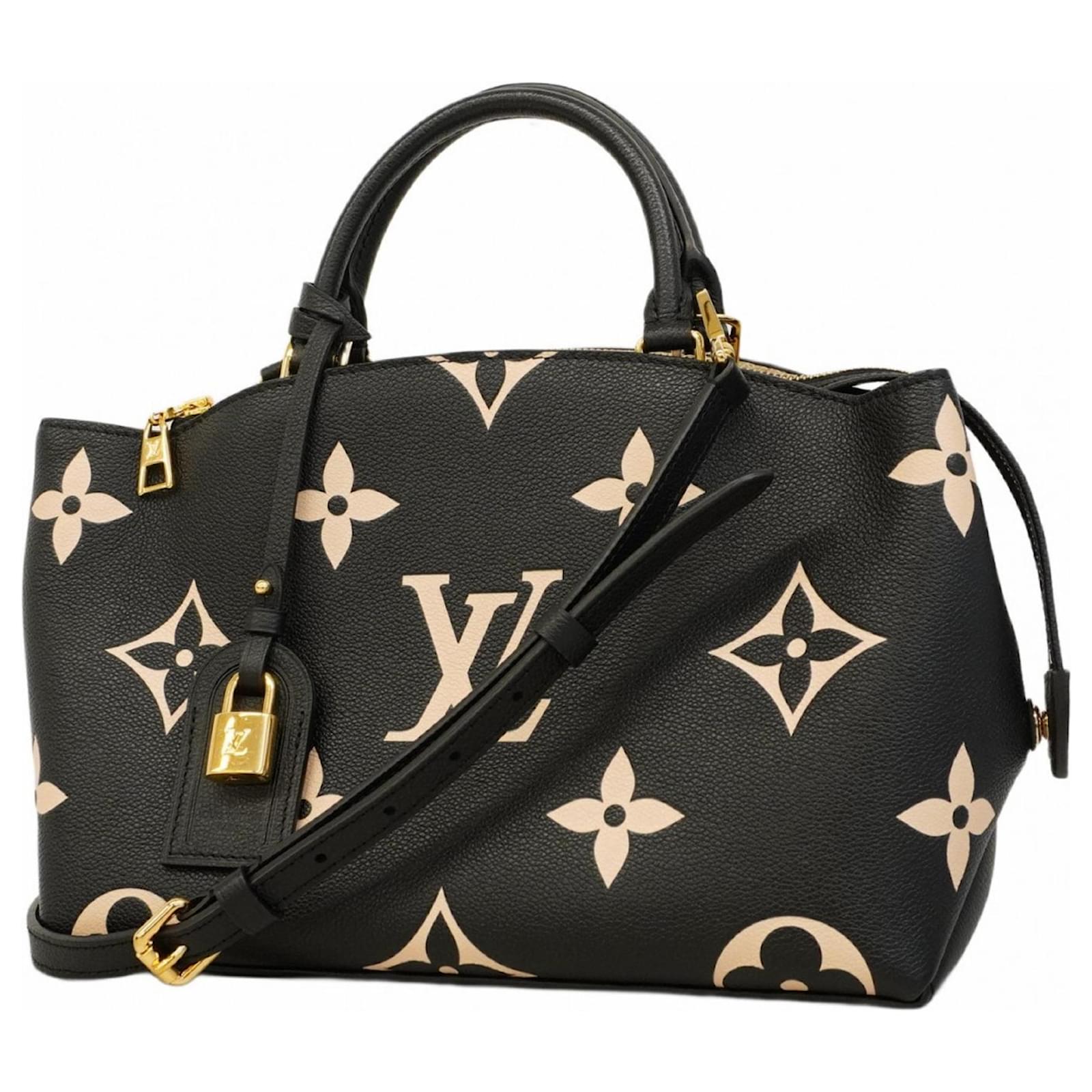 Louis Vuitton Monogram Empreinte Two-Tone Petit Palais PM Handbag