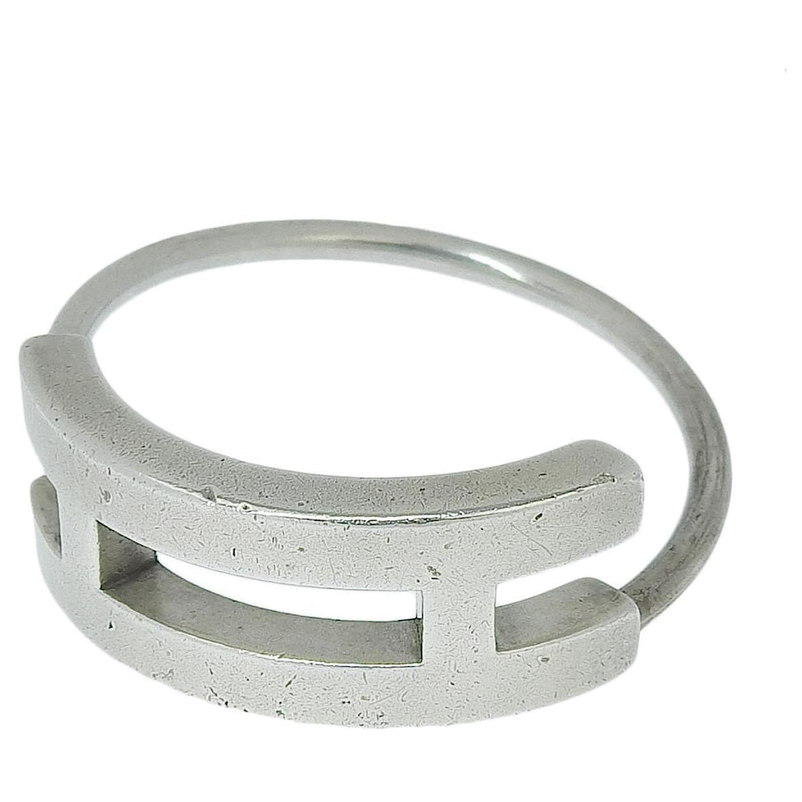 Hermès Porte cles Hippo Charm Ag925 Hermès Porte-clés H Logo Ag925