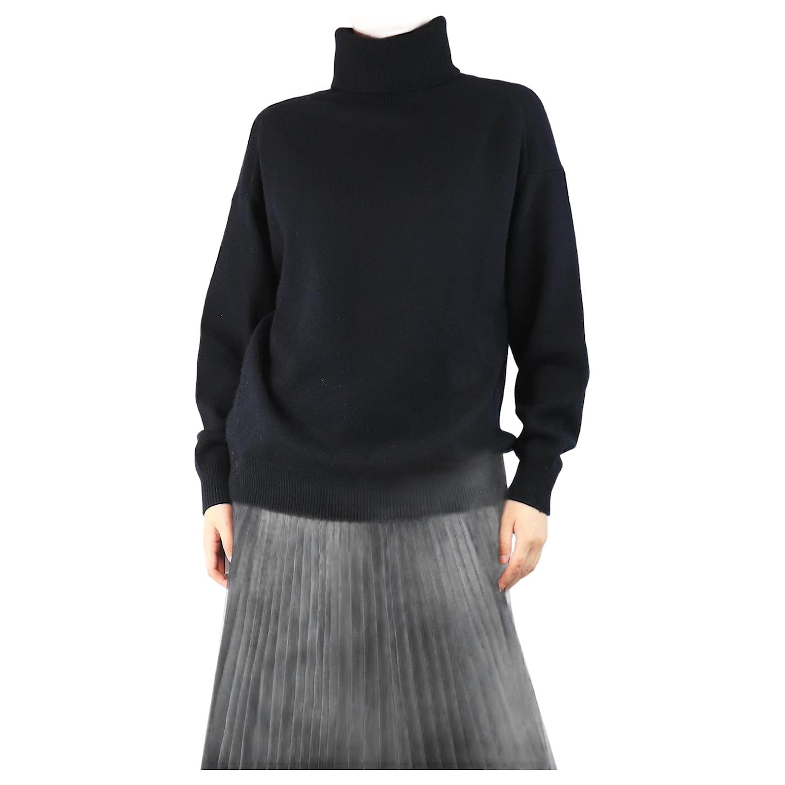 HOT Eric Bompard Pull Col RoulÃ© Femme Cachemire Eric