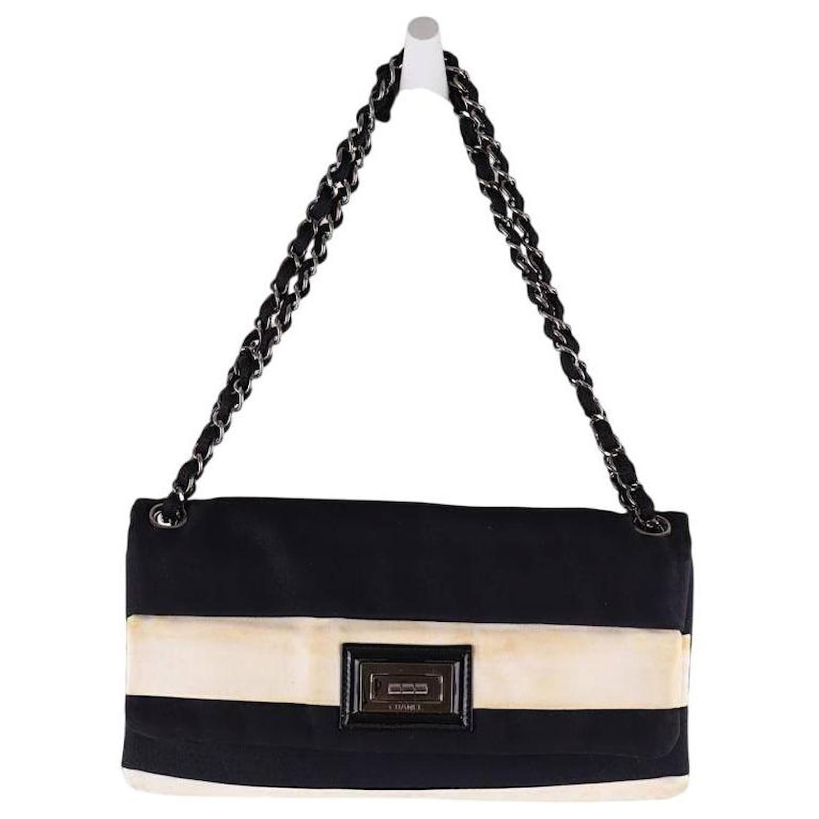 Jaiio Chanel Sac Fr Chanel Sac à Bandoulière Noir Tissu Joli Closet