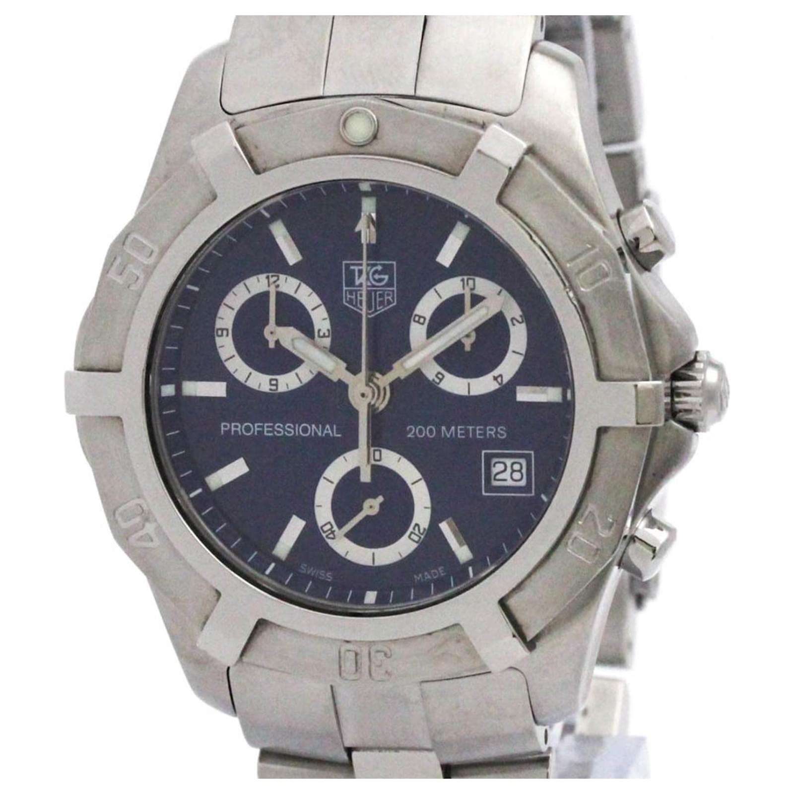 TAG HEUER 2000 Exklusiver Chronograph Quarz Herren Uhr CN111G ref - Main Image