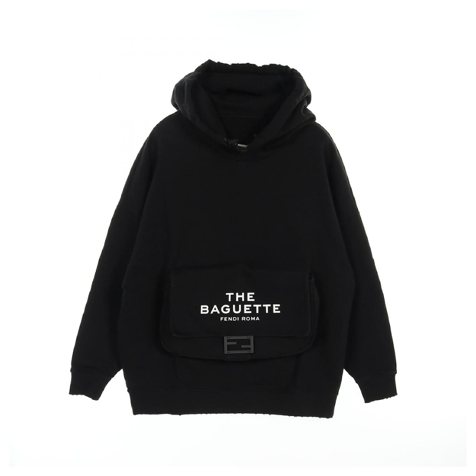 Fendi FENDI × MARC JACOBS FF Baguette Sweat à Capuche en Coton