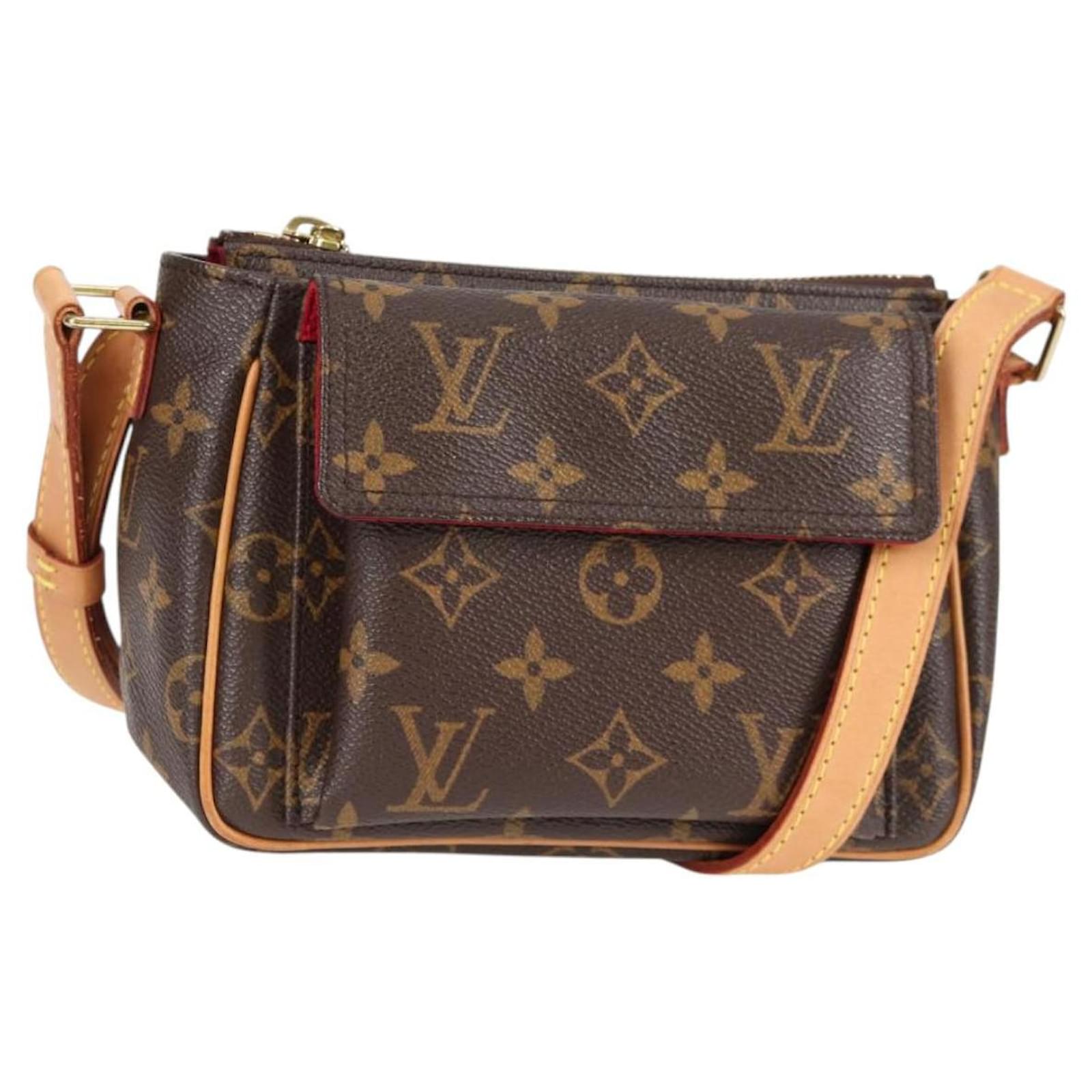 LOUIS VUITTON Monogram Viva Cite PM Shoulder Bag M51165 LV Auth